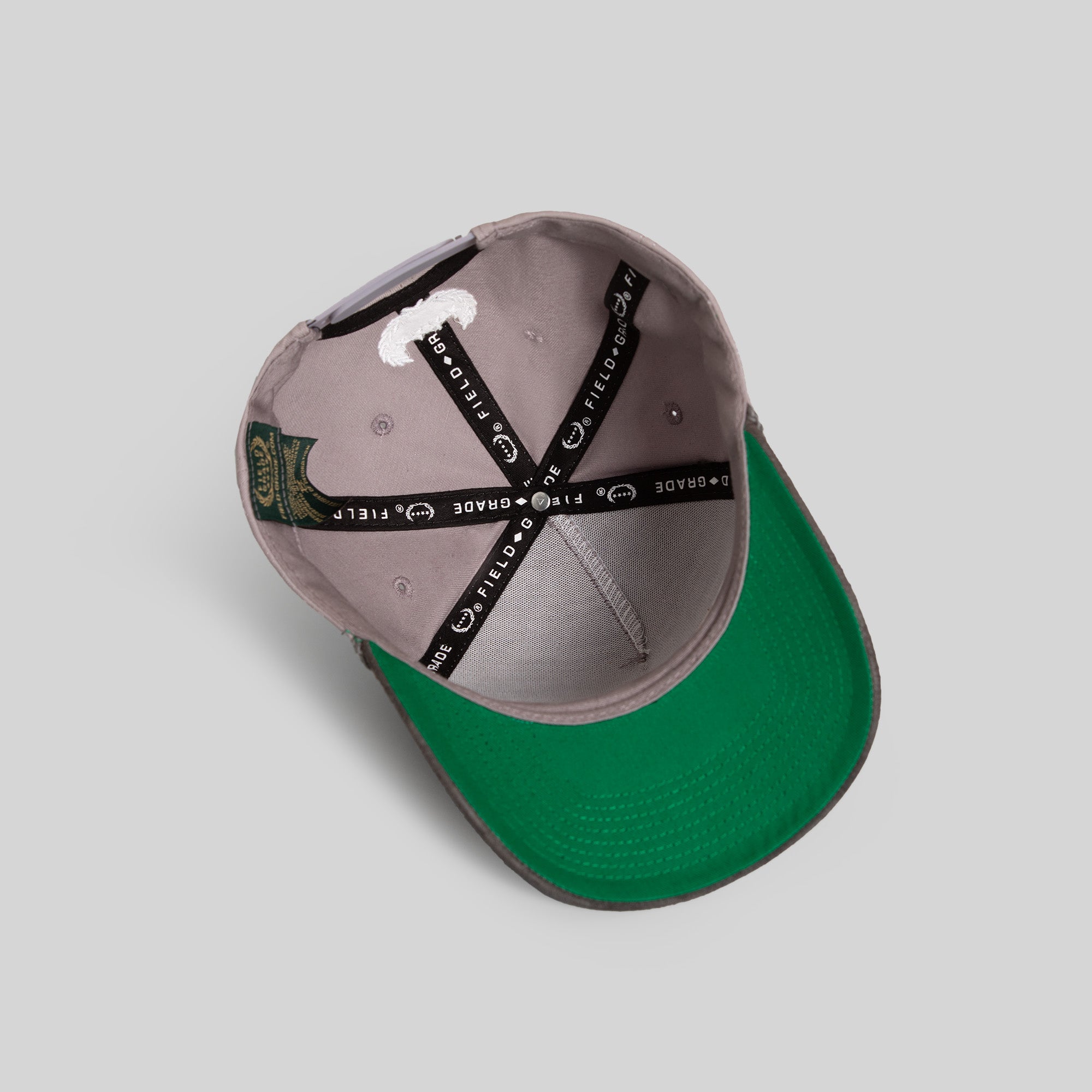 FINESSE GREYSCALE TWILL SUEDE TRUCKER