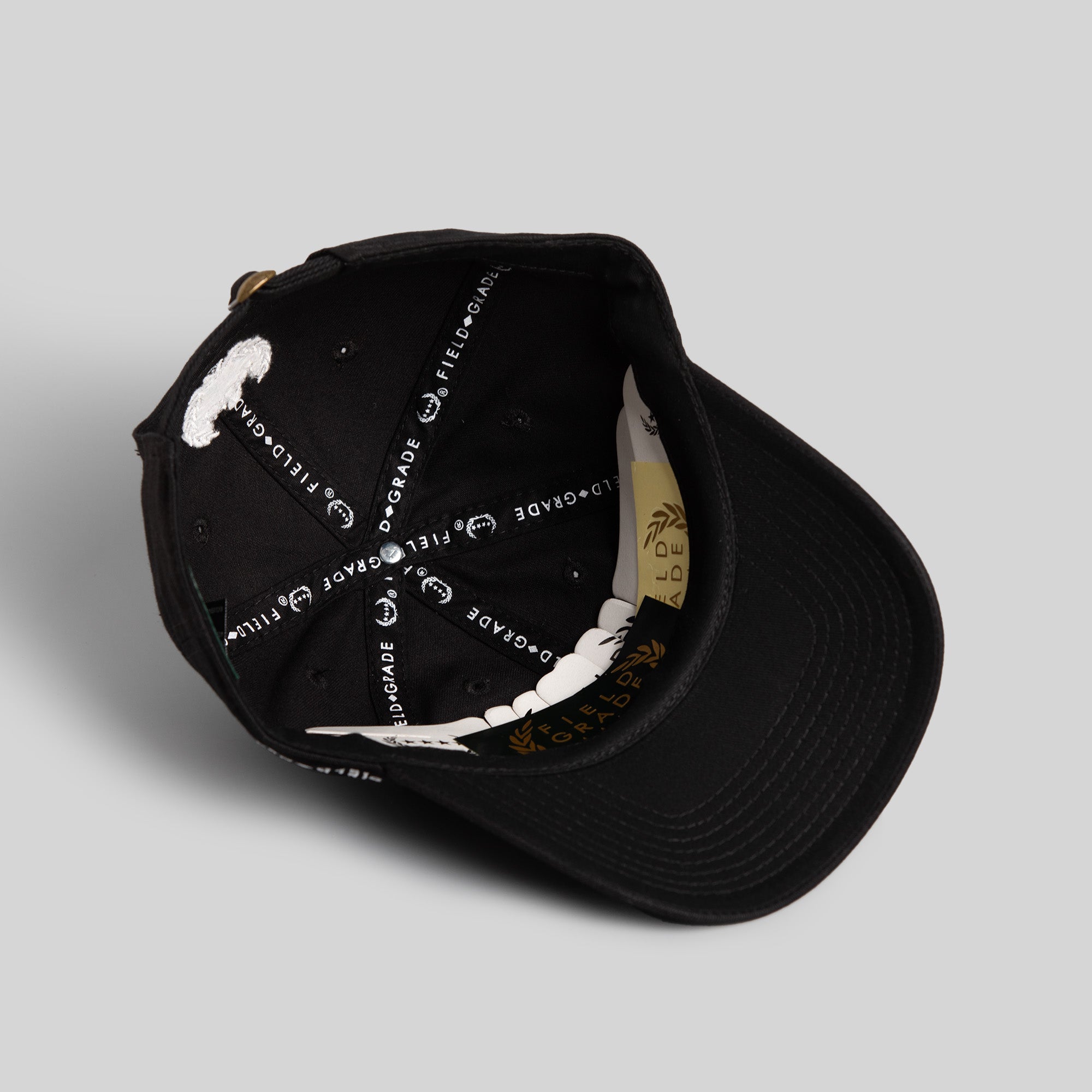 RESPECTFULLY BLACK RELAXED FIT HAT