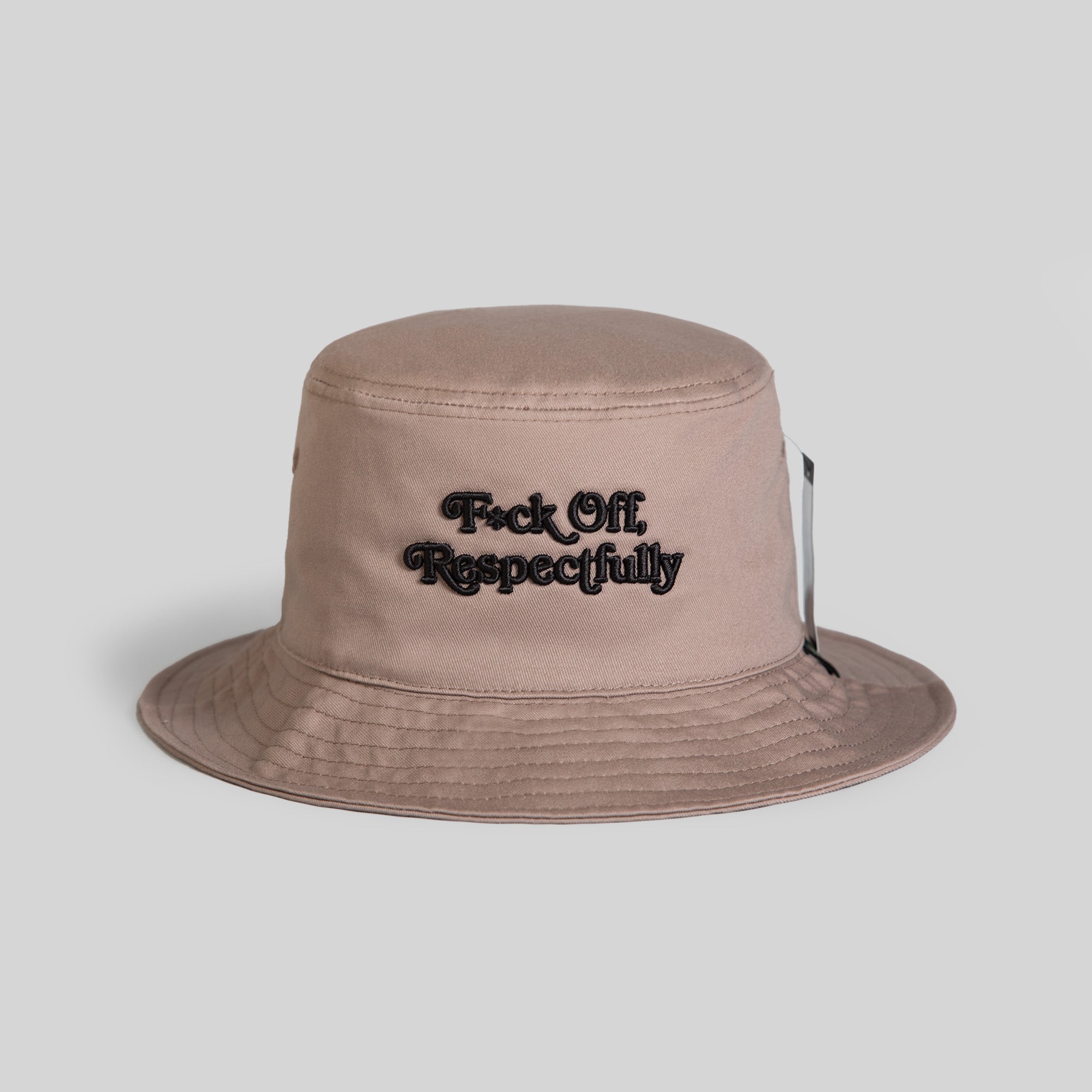 RESPECTFULLY BRITISH KHAKI BUCKET HAT