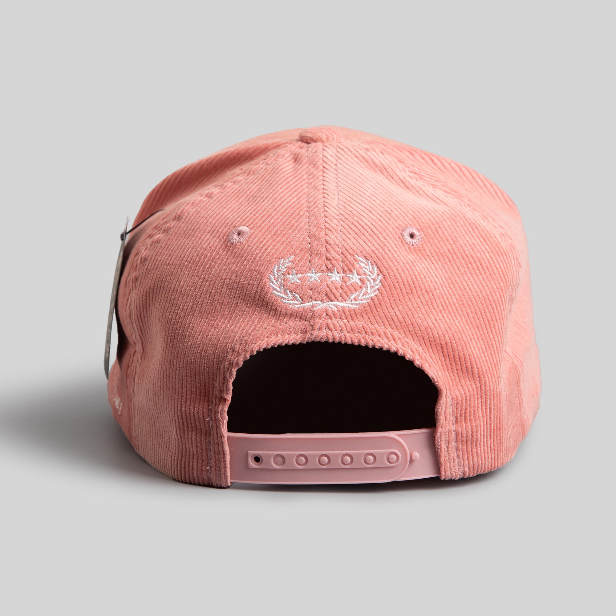 RESPECTFULLY ROSE PINK CORDUROY TRUCKER HAT