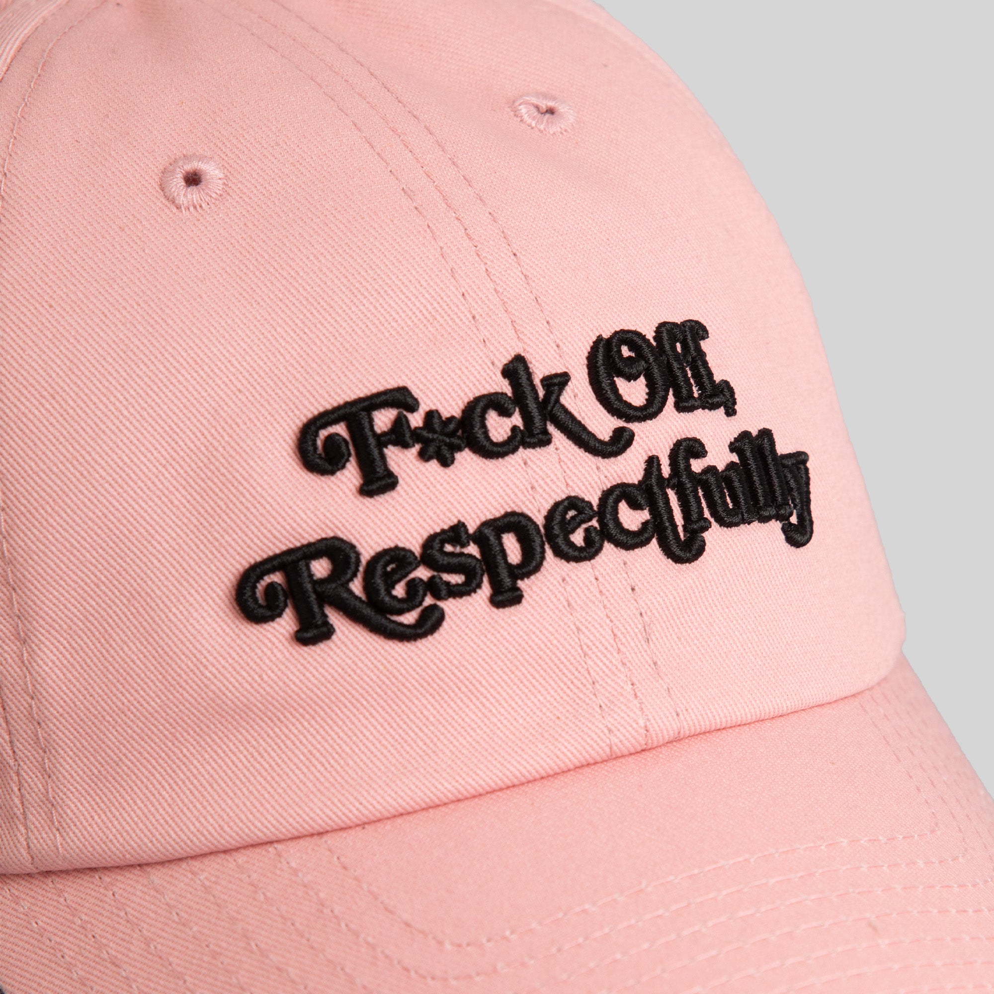 RESPECTFULLY PINK RELAXED FIT HAT