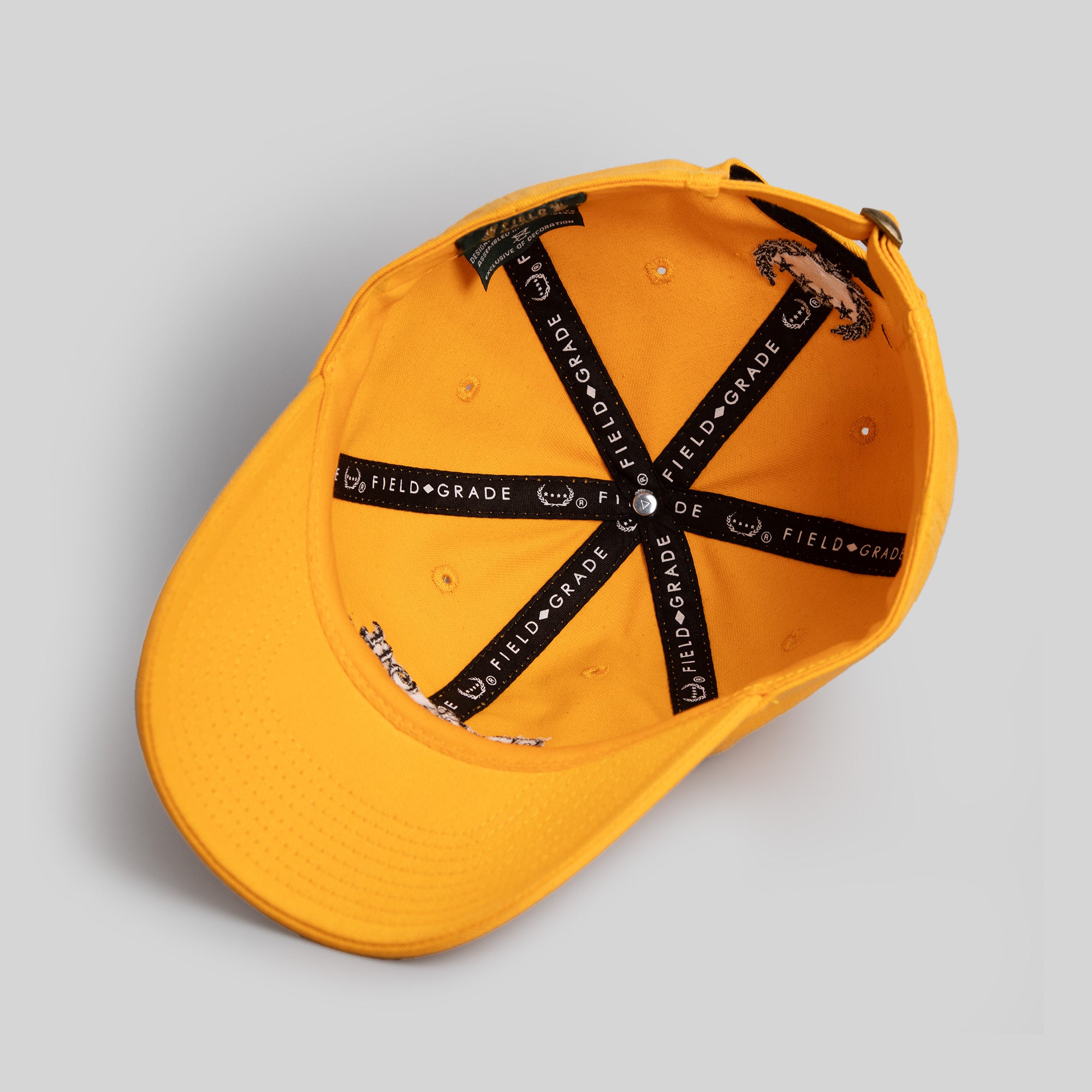 RESPECTFULLY YELLOW GOLD RELAXED FIT HAT