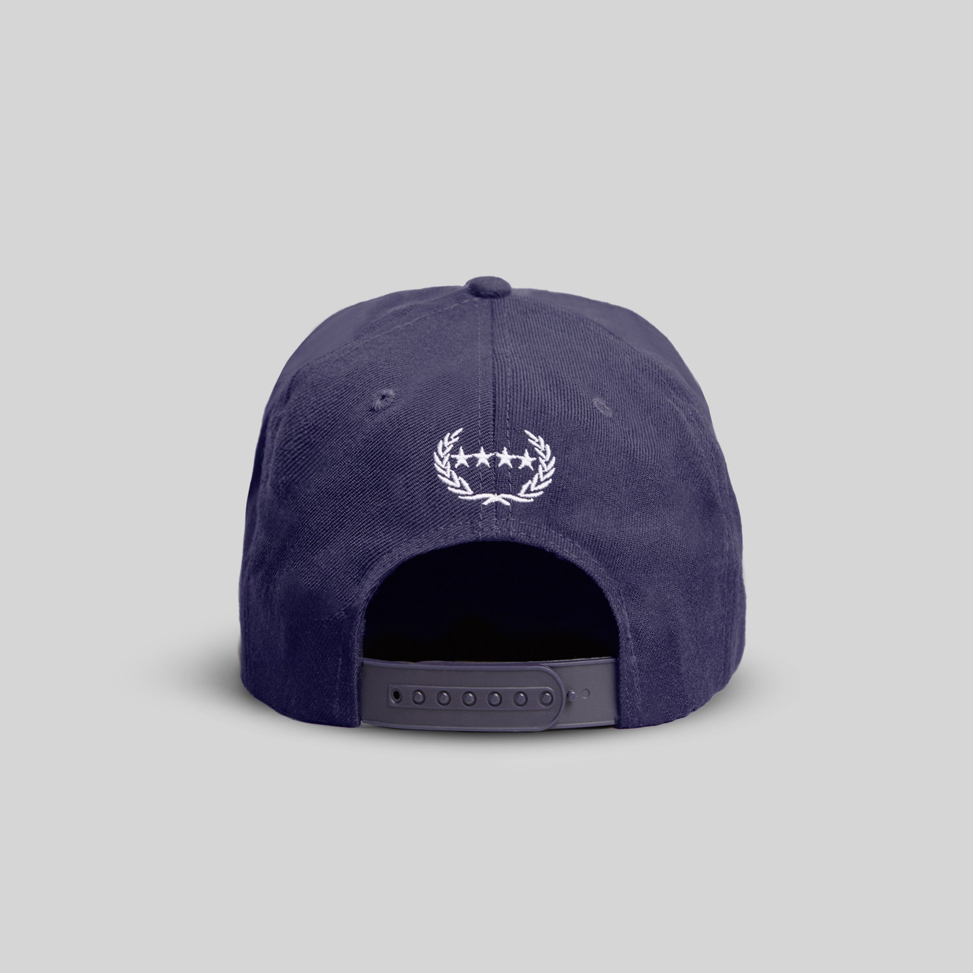 RESPECTFULLY DEEP NAVY SNAPBACK HAT