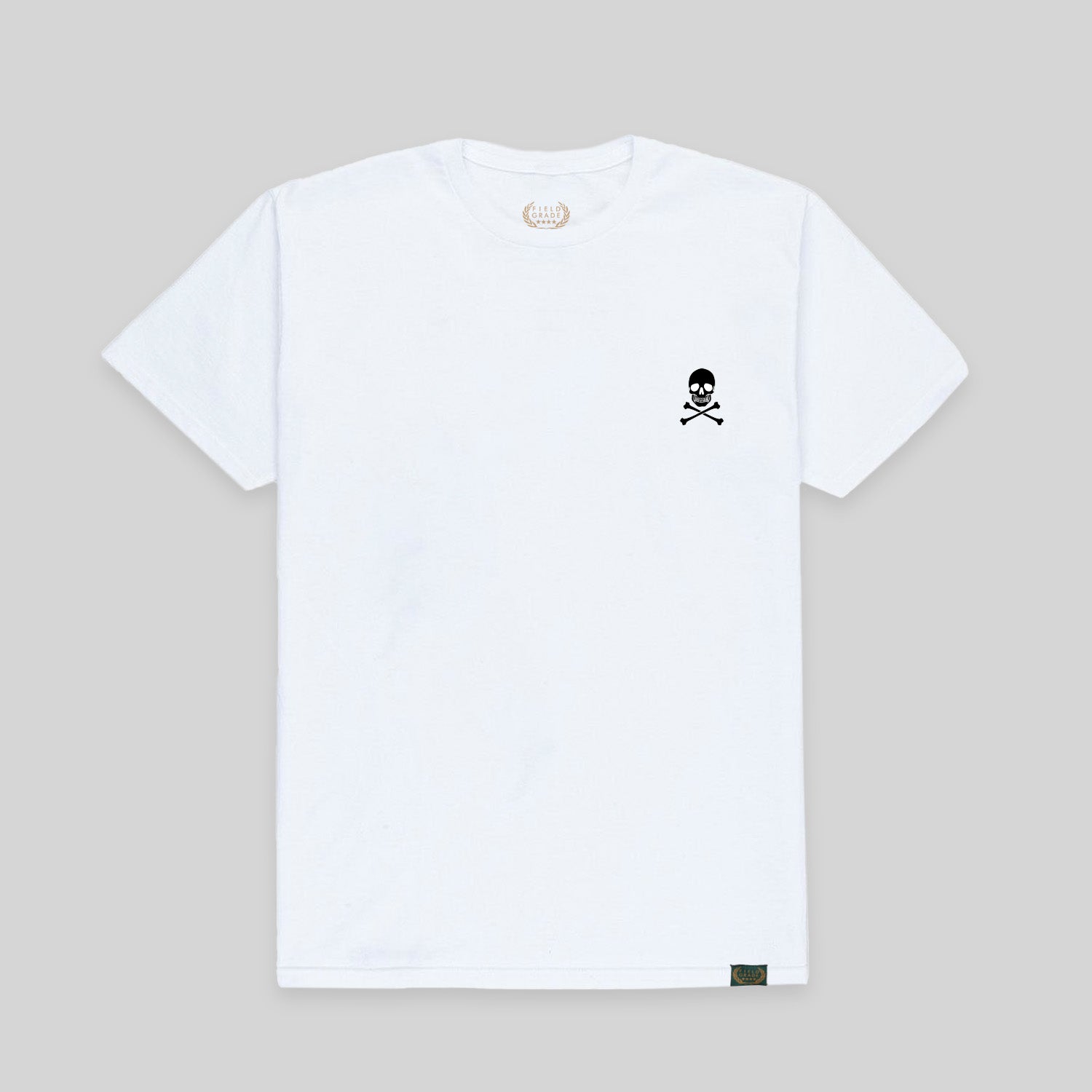 TRUST NO ONE WHITE COTTON TEE