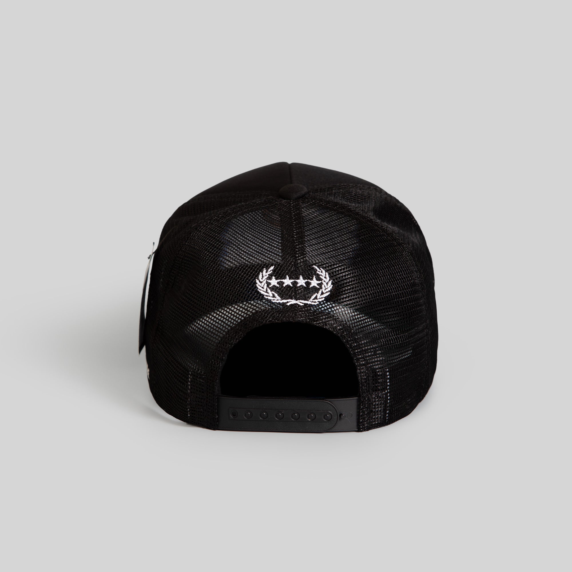 GO F*CK YOURSELF BLACK TRUCKER HAT