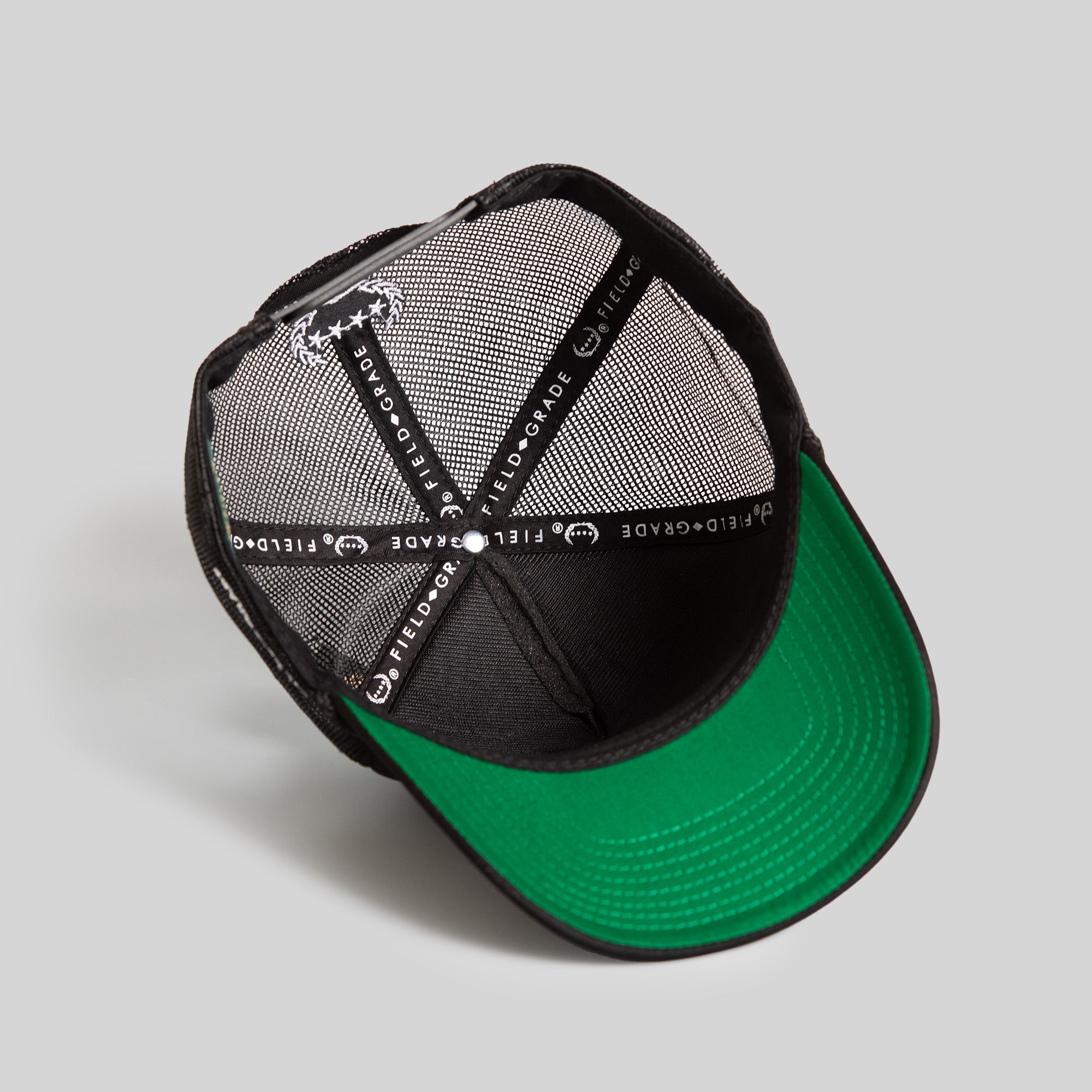 GO F*CK YOURSELF BLACK TRUCKER HAT