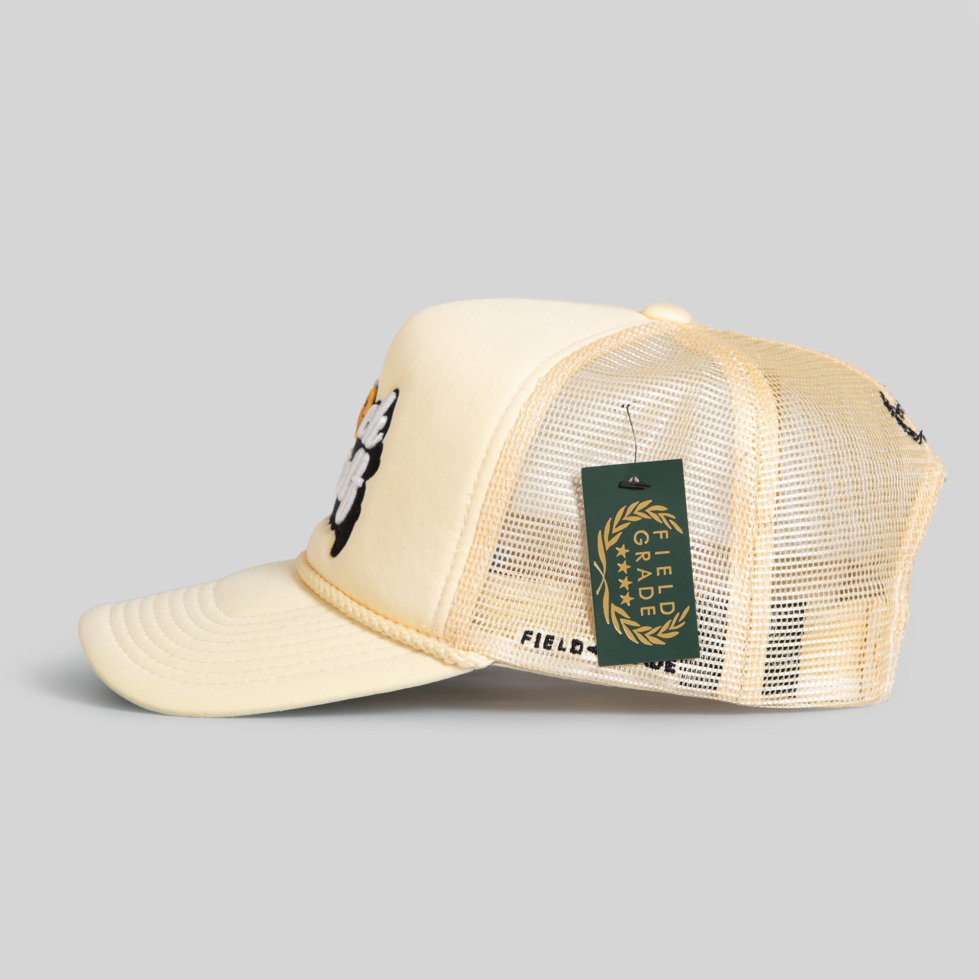 GO F*CK YOURSELF SAND TRUCKER HAT