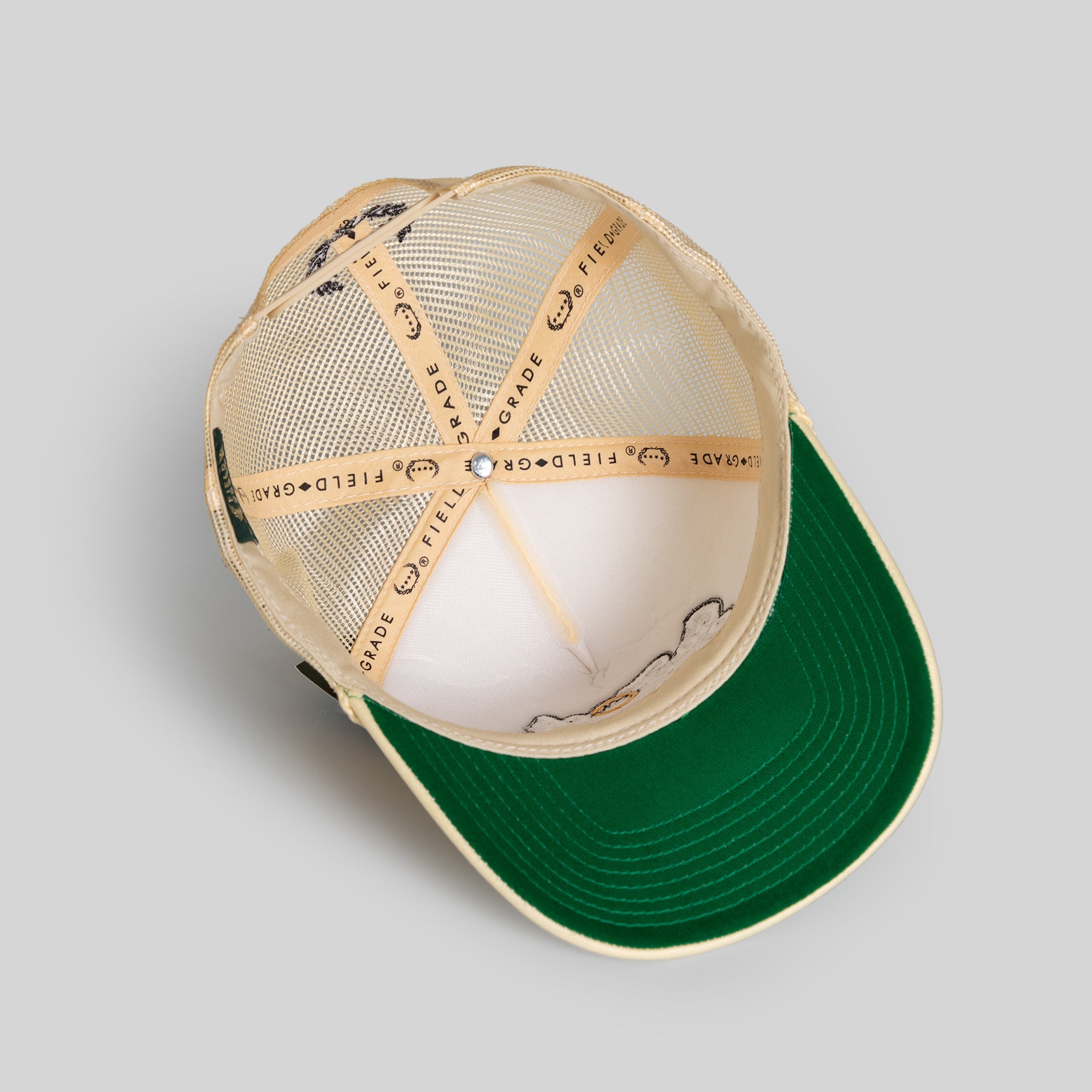 GO F*CK YOURSELF SAND TRUCKER HAT