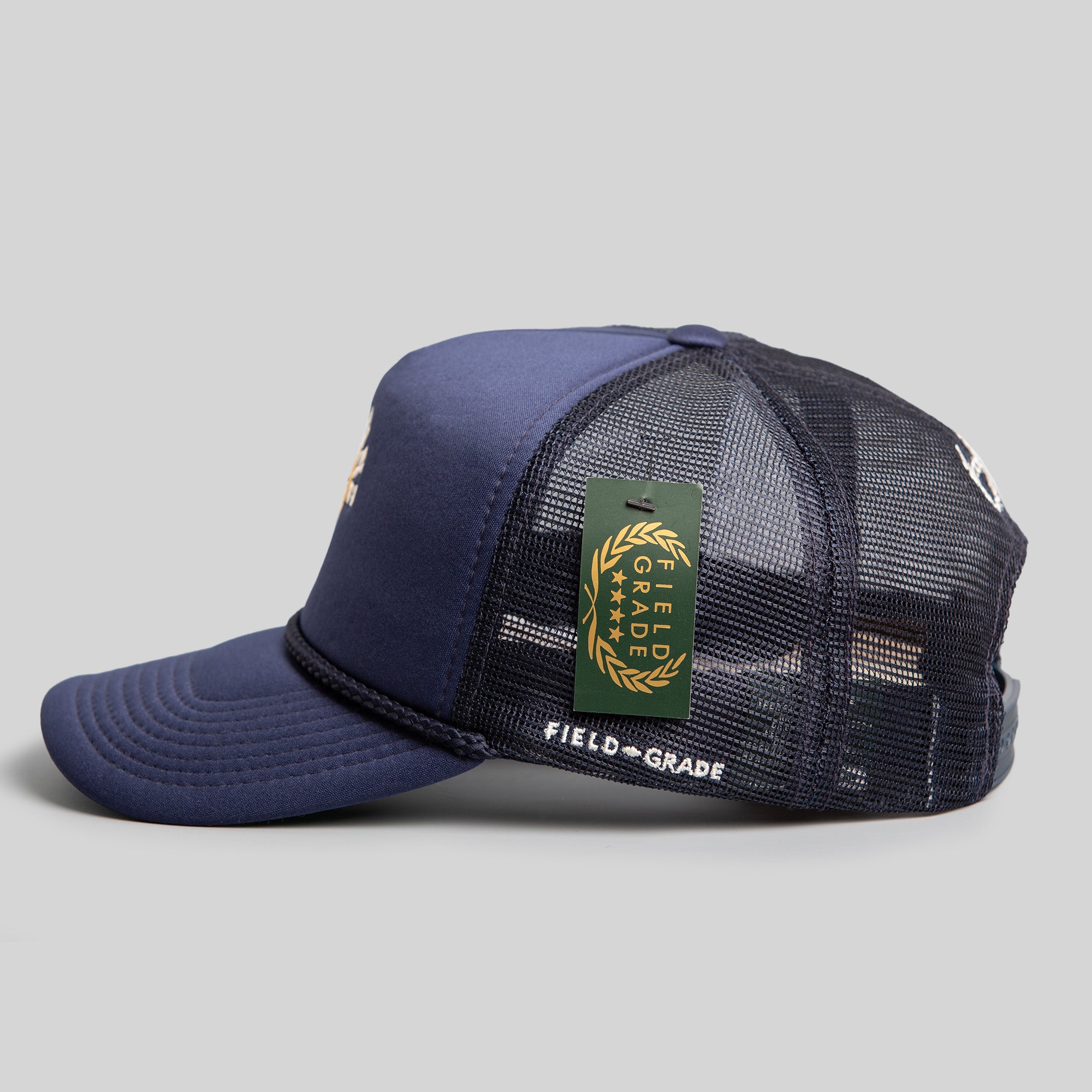 I FEEL FINE DEEP NAVY TRUCKER HAT