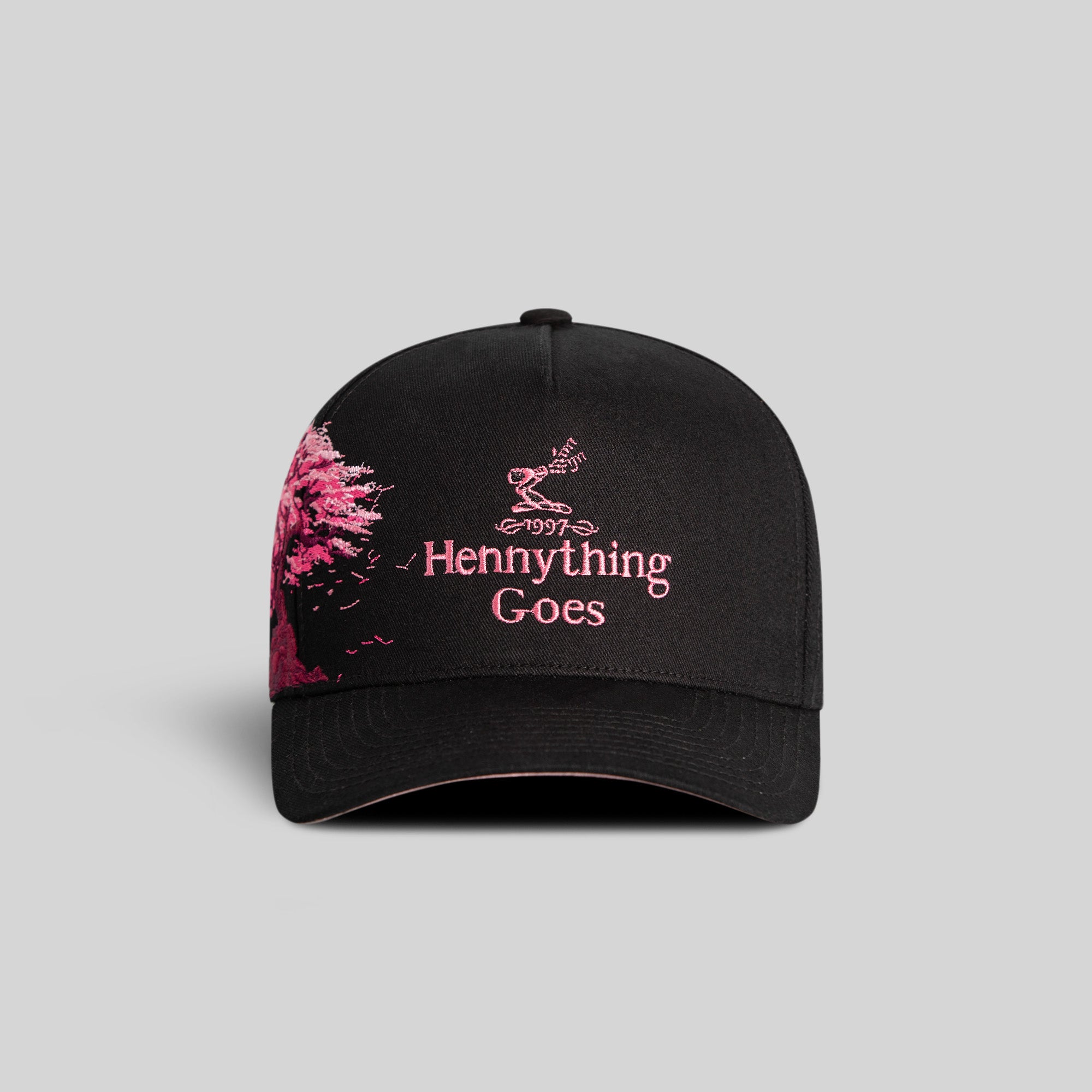 HENNYTHING GOES CHERRY BLOSSOM TWILL TRUCKER