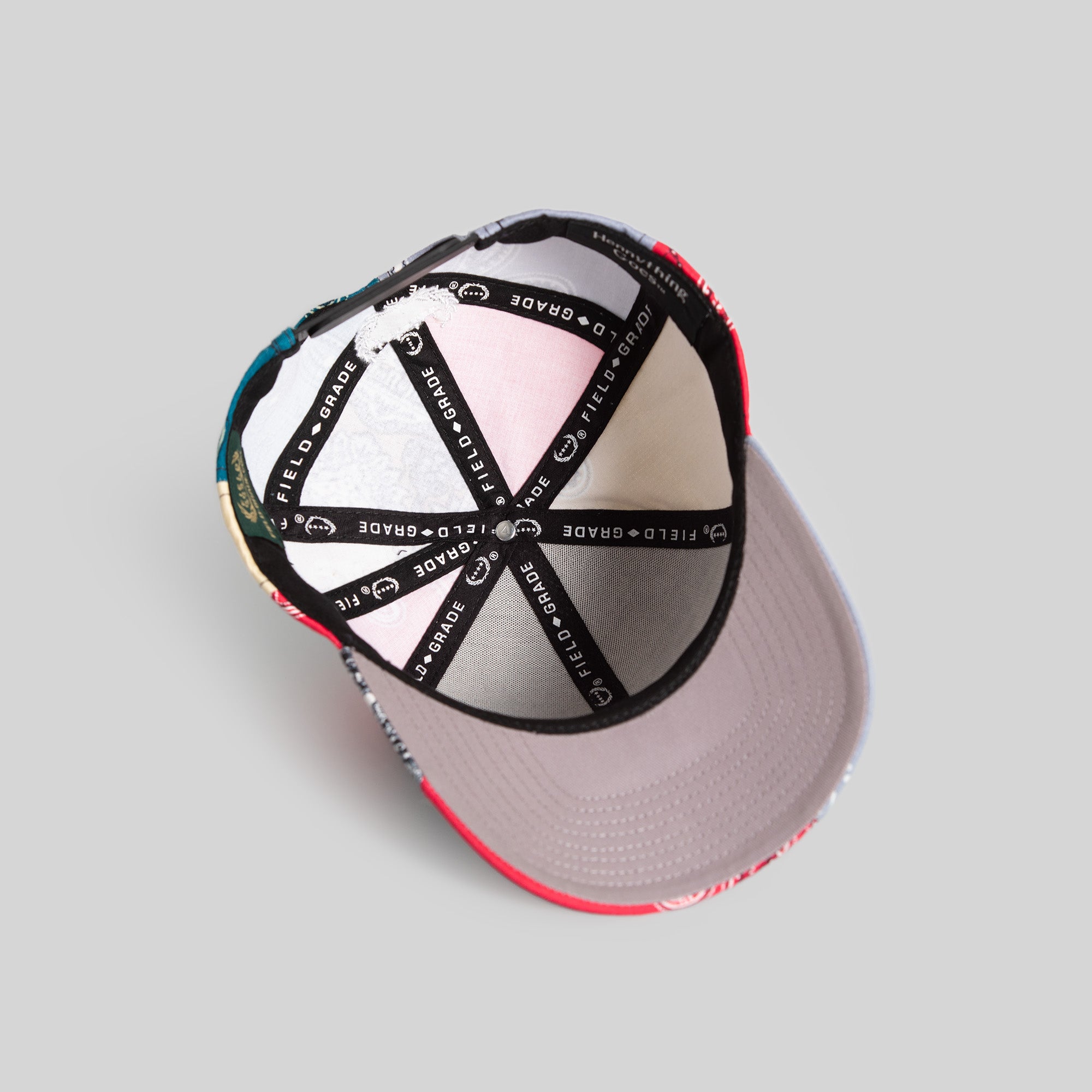 HENNYTHING GOES PATCHWORK BANDANA TRUCKER