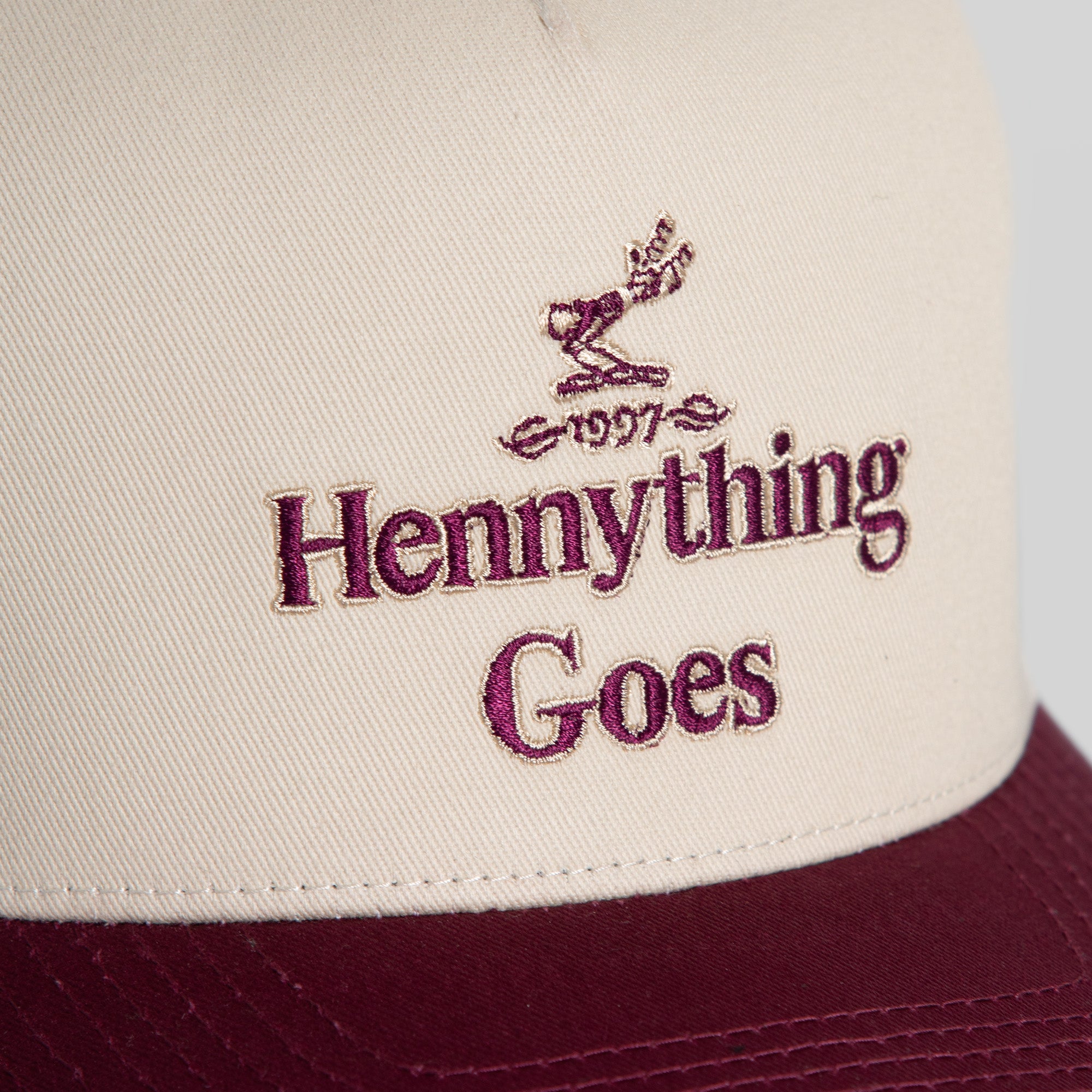 HENNYTHING GOES BOURDEAUX TWILL TRUCKER