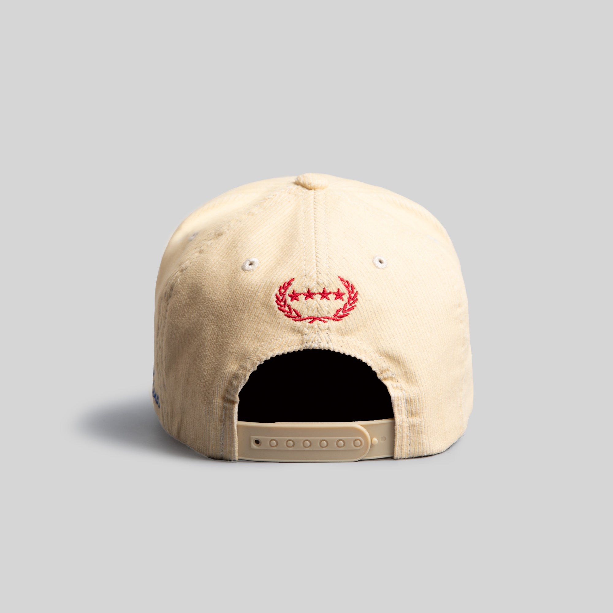 ALL HUSTLE NO LUCK SAND CORDUROY TRUCKER HAT
