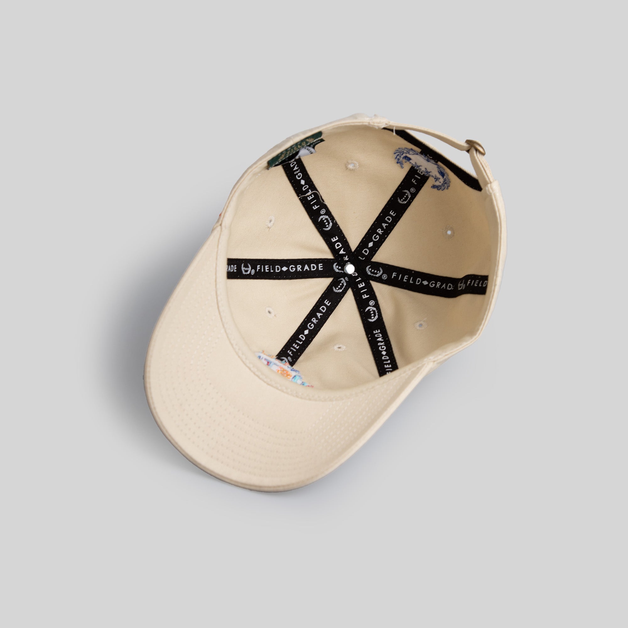 ALL HUSTLE NO LUCK SAND RELAXED FIT HAT