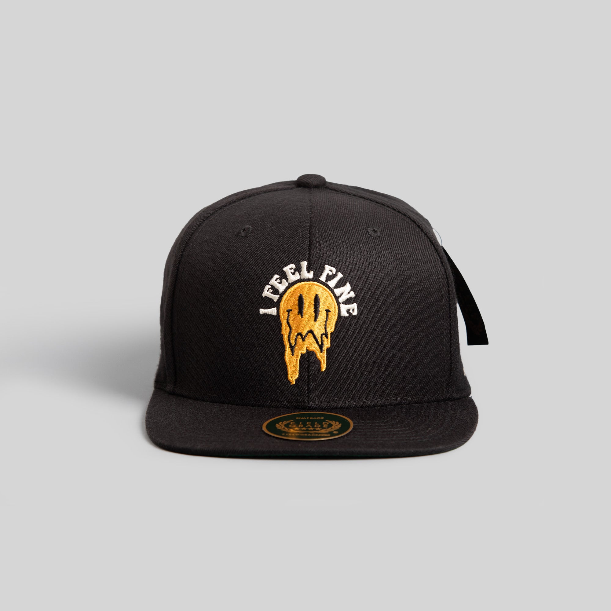 I FEEL FINE BLACK SNAPBACK HAT