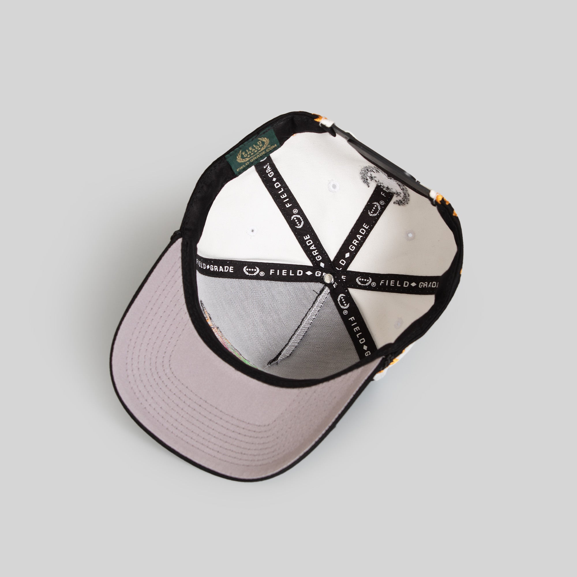 IN DEATH BLACK TWILL TRUCKER HAT