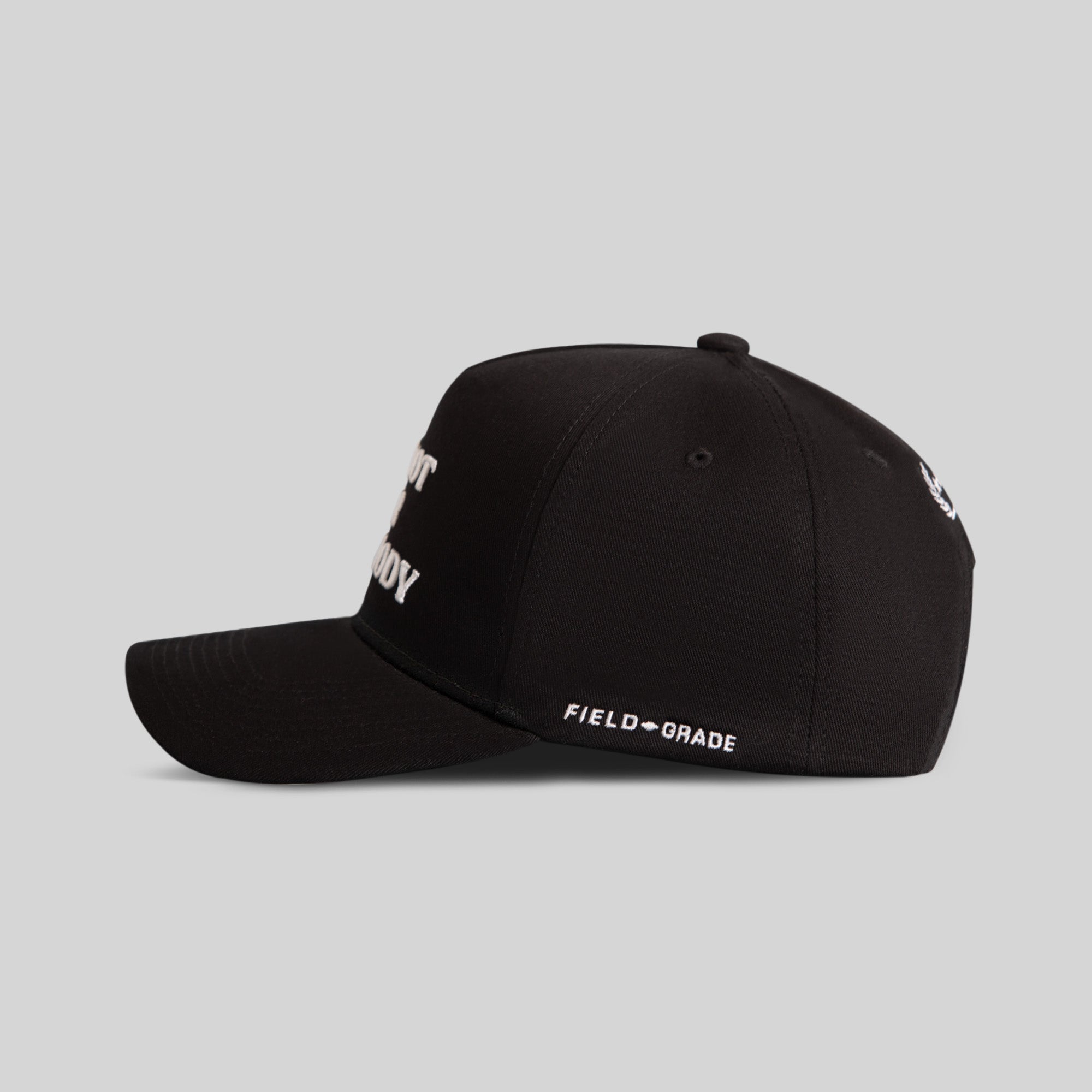 I'M NOT FOR EVERYBODY BLACK TWILL TRUCKER