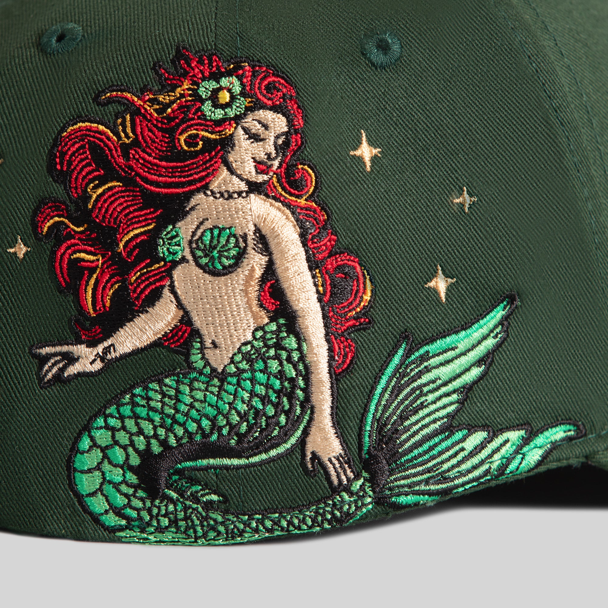 I'M NOT FOR EVERYBODY SAILOR FG GREEN TWILL TRUCKER
