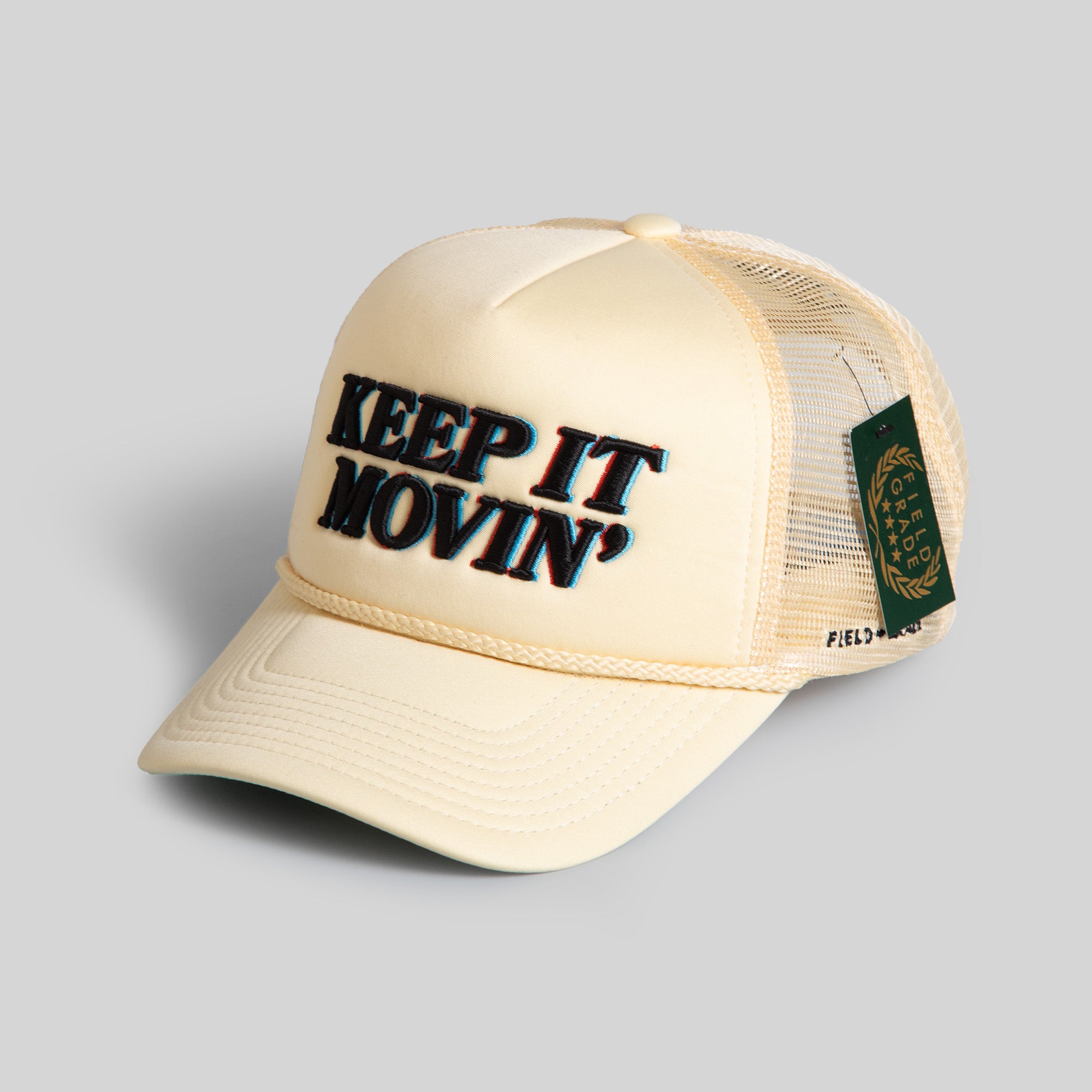 KEEP IT MOVIN' SAND TRUCKER HAT