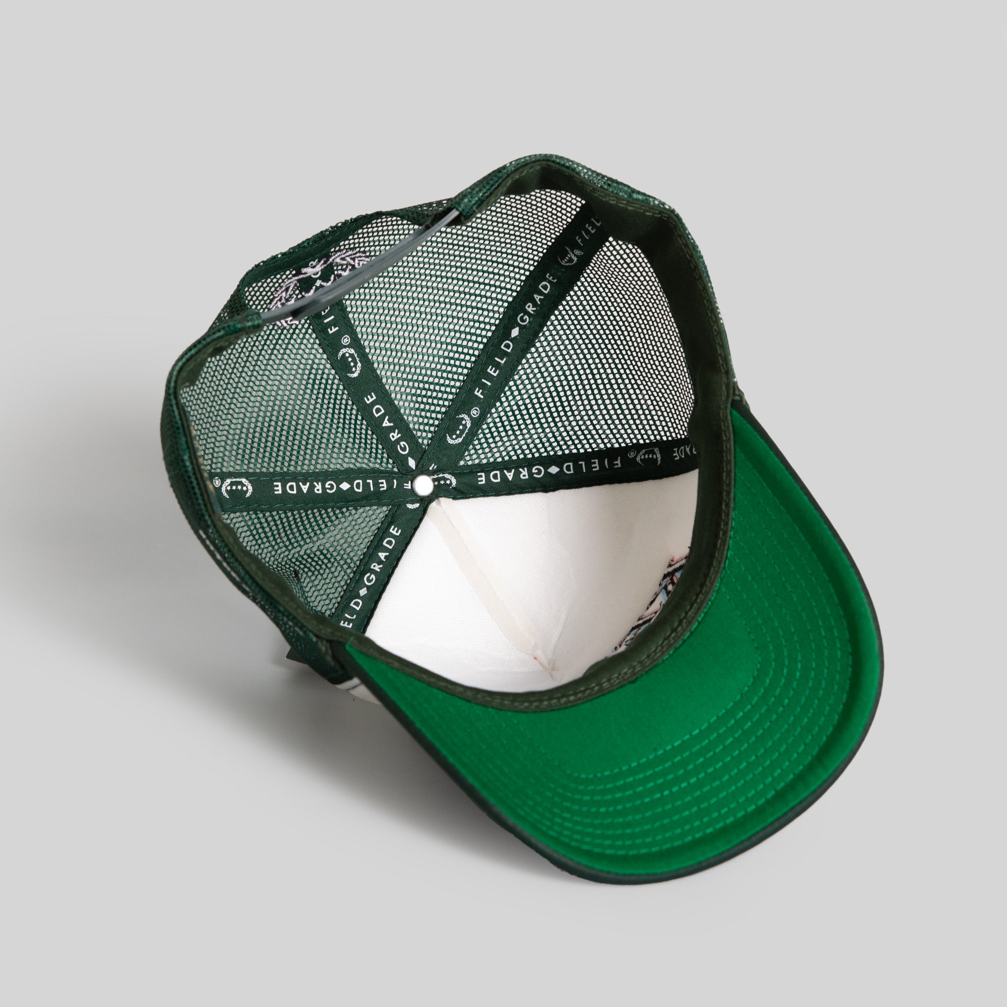 KEEP IT MOVIN' WHITE FG GREEN TRUCKER HAT