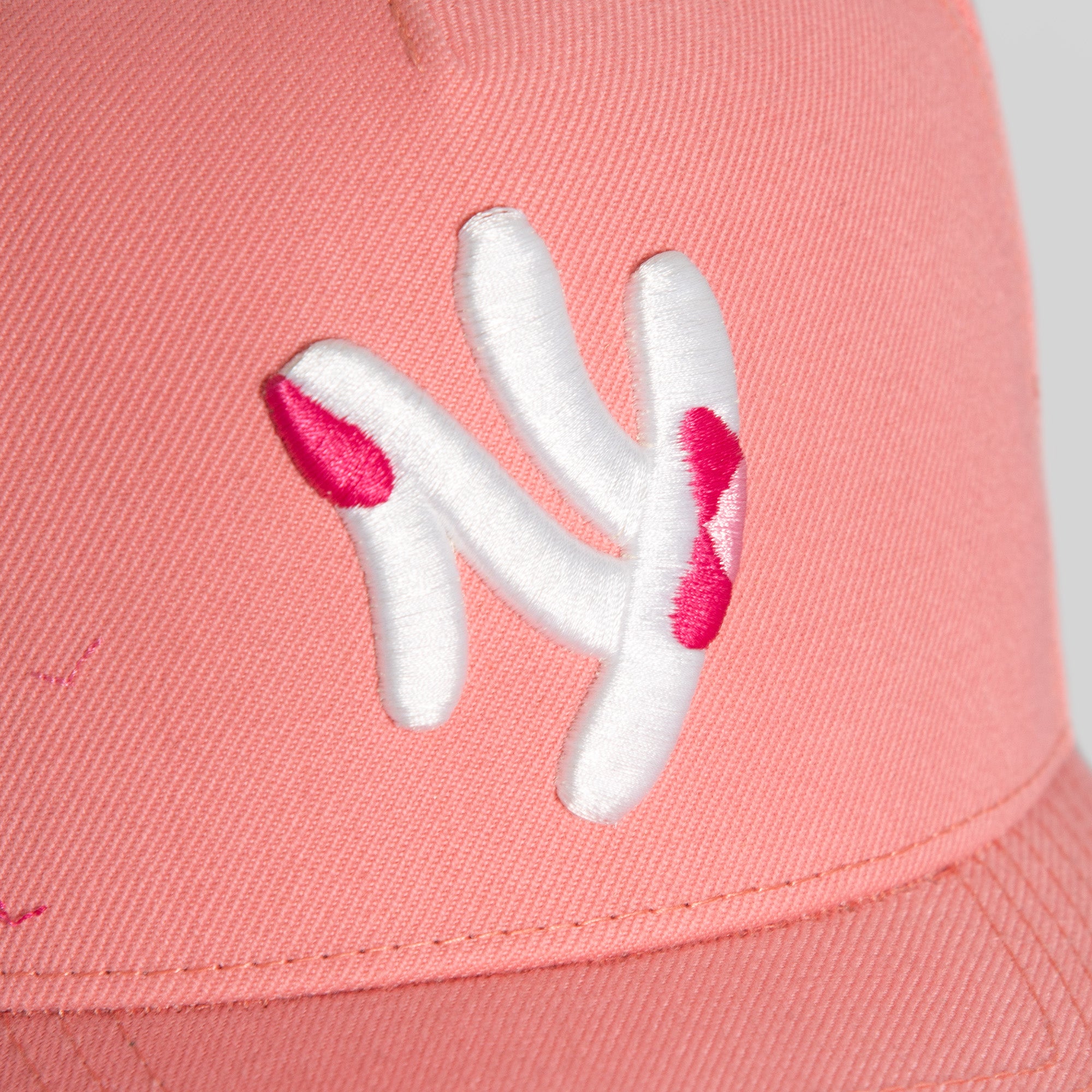 FIELD GRADE X KURVE STUDIO NY IS HEALING CHERRY BLOSSOM WOOL TRUCKER