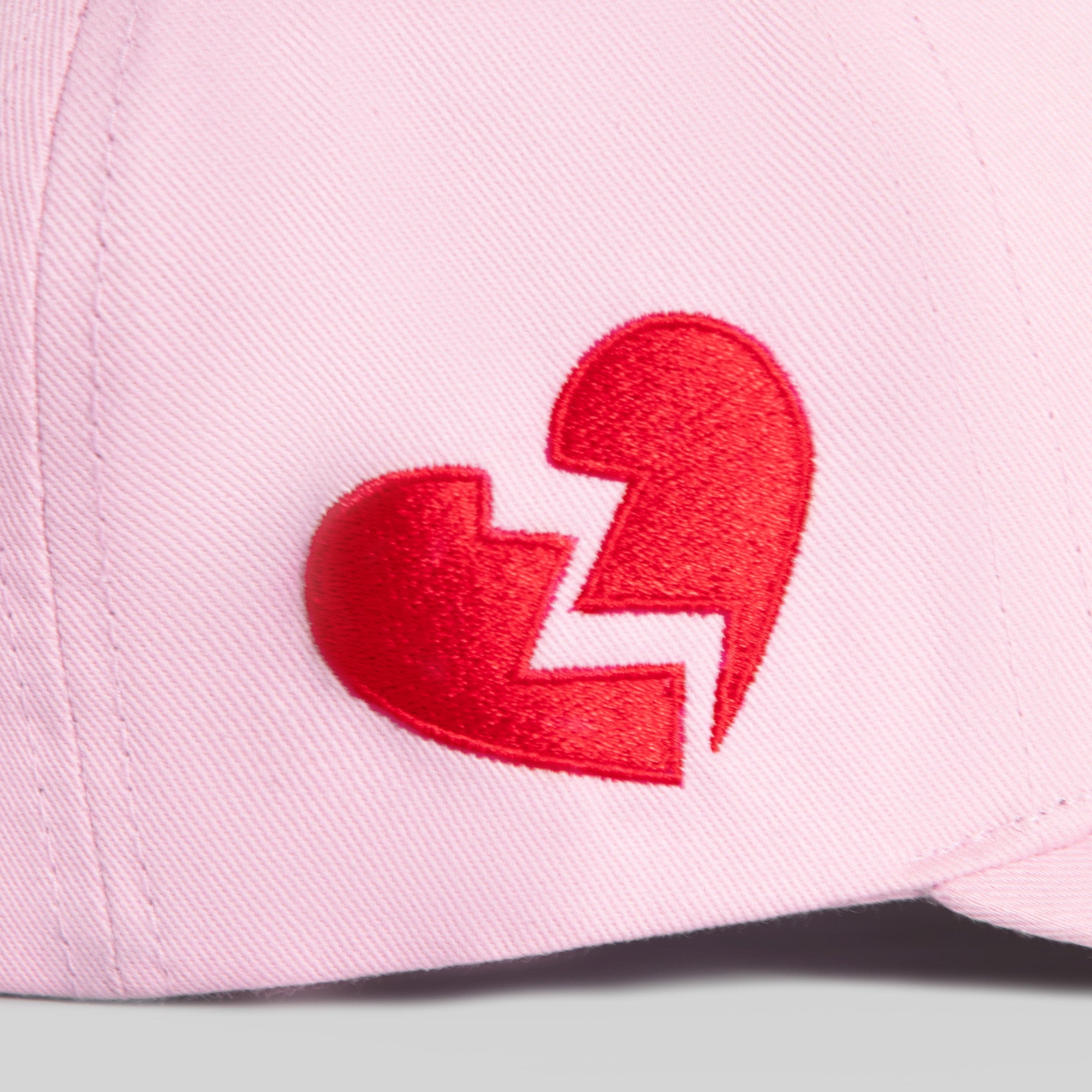 LEAVE YOUR FEELINGS ROSE WOOL TRUCKER