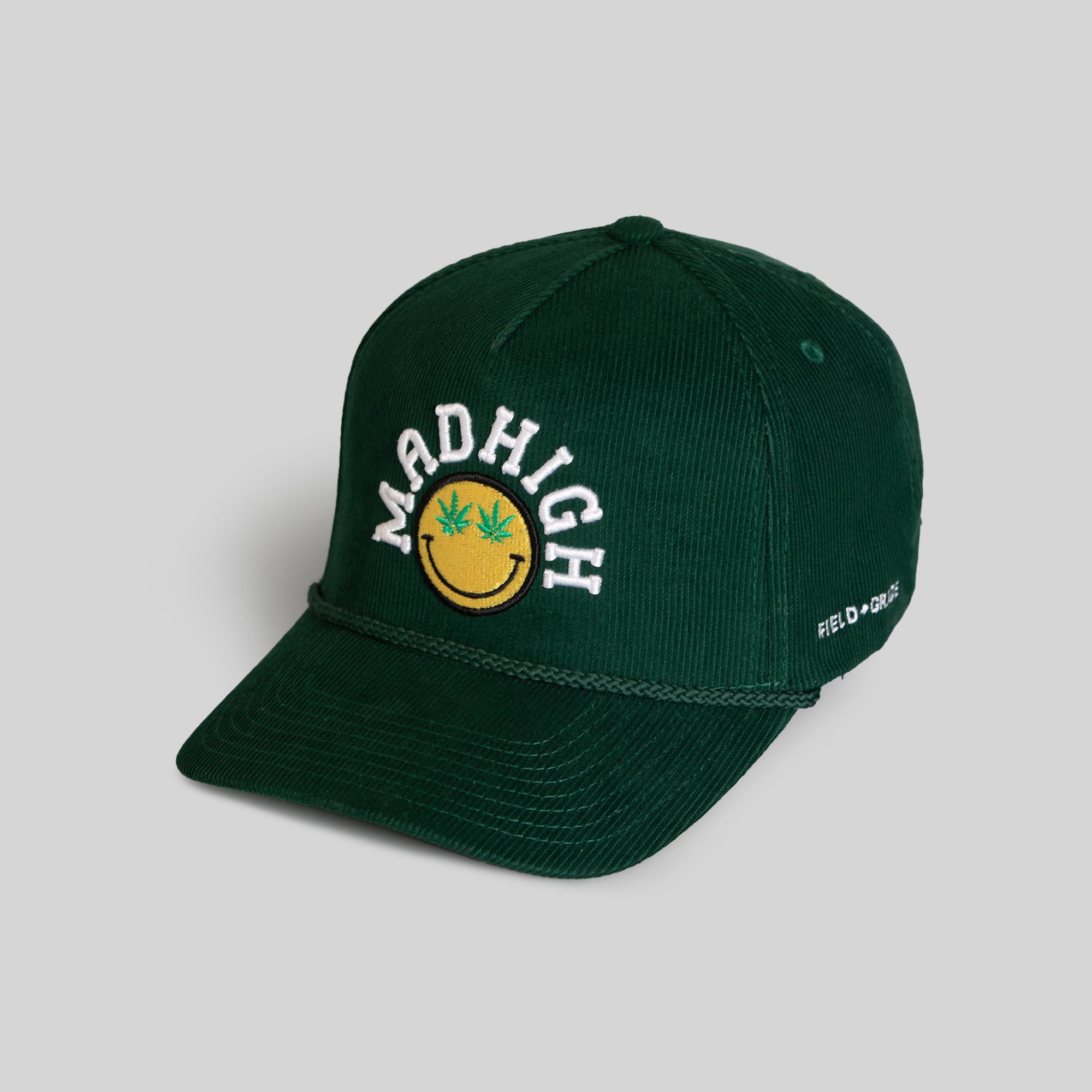MAD HIGH FG GREEN CORDUROY TRUCKER
