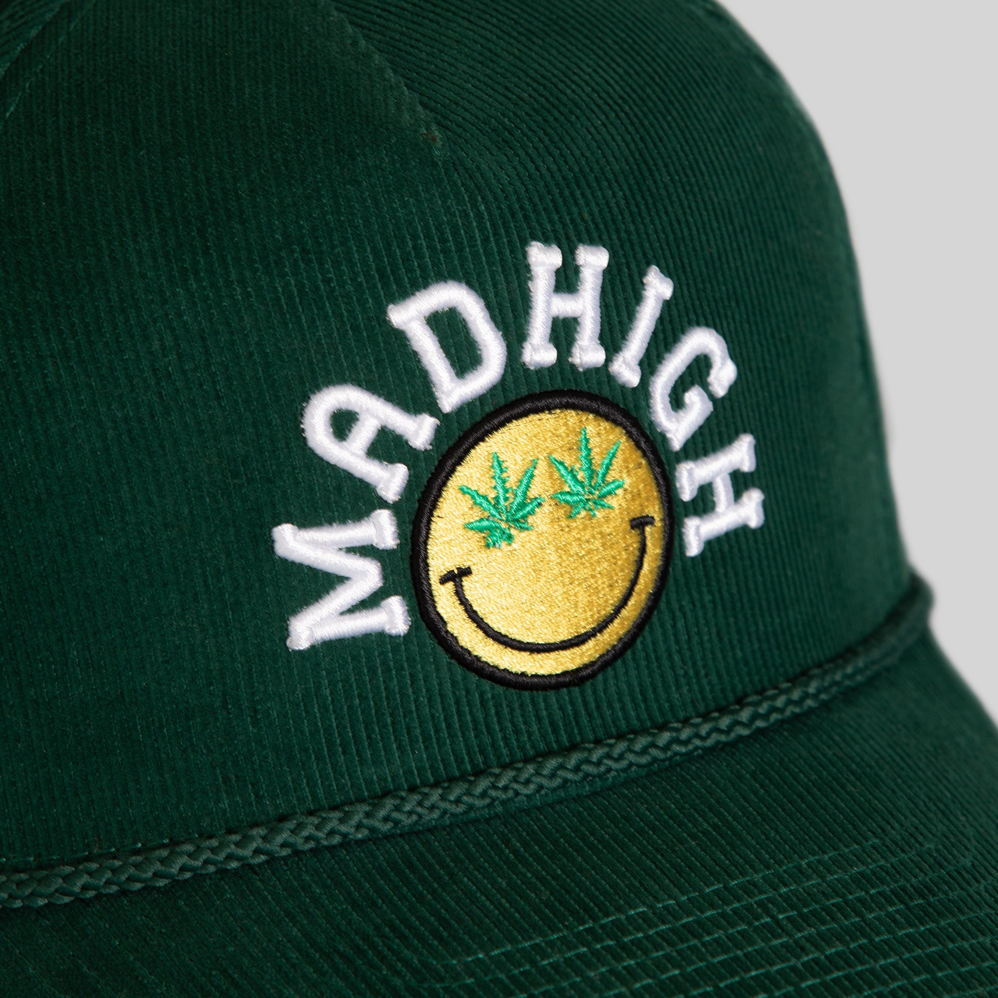 MAD HIGH FG GREEN CORDUROY TRUCKER