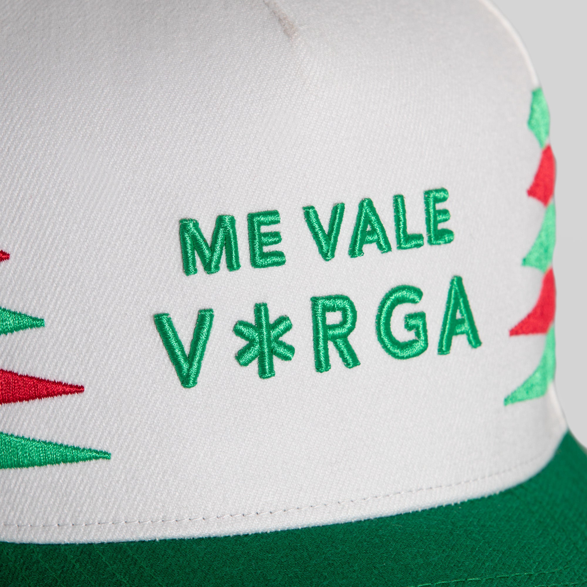 ME VALE VERGA (NO F*CKS GIVEN) DIAMOND STACK WOOL TRUCKER