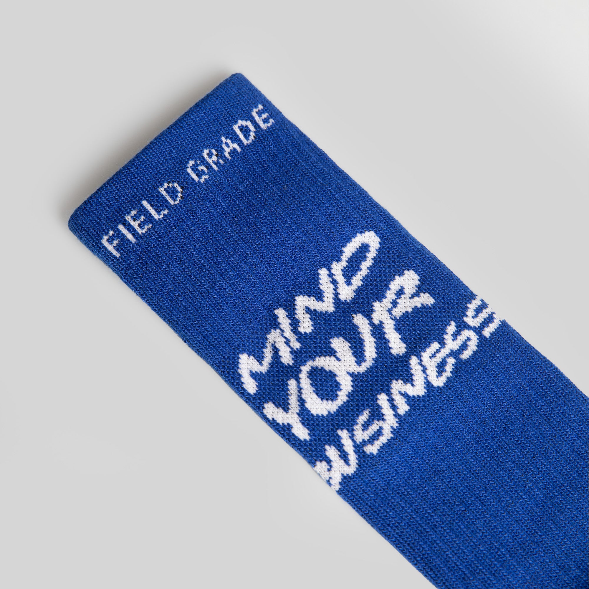 MIND YOUR BUSINESS GREEN/ROYAL/YELLOW CUSHIONED CREW SOCK 3 PACK