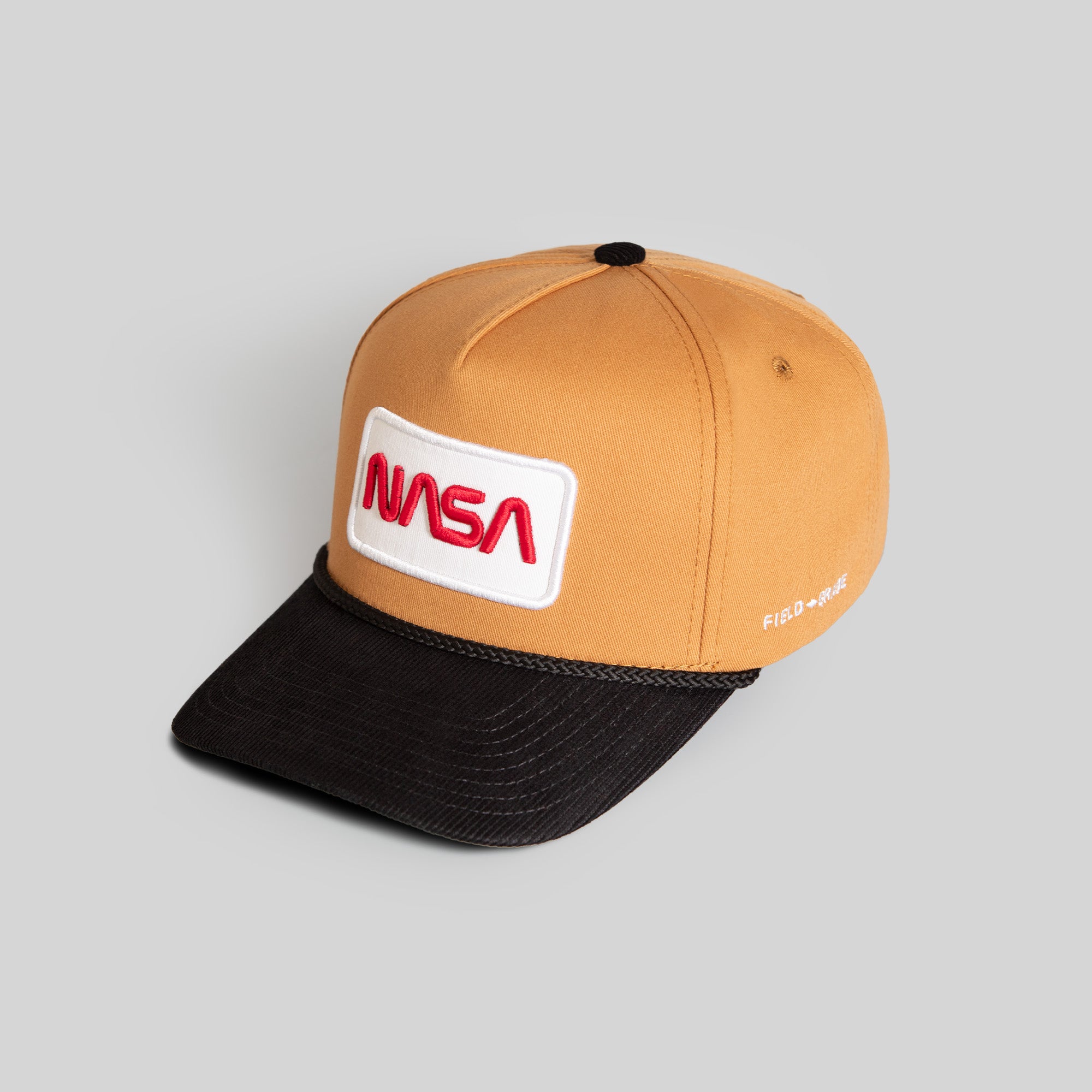 SKYLAB NASA WHEAT BLACK TWILL CORDUROY TRUCKER