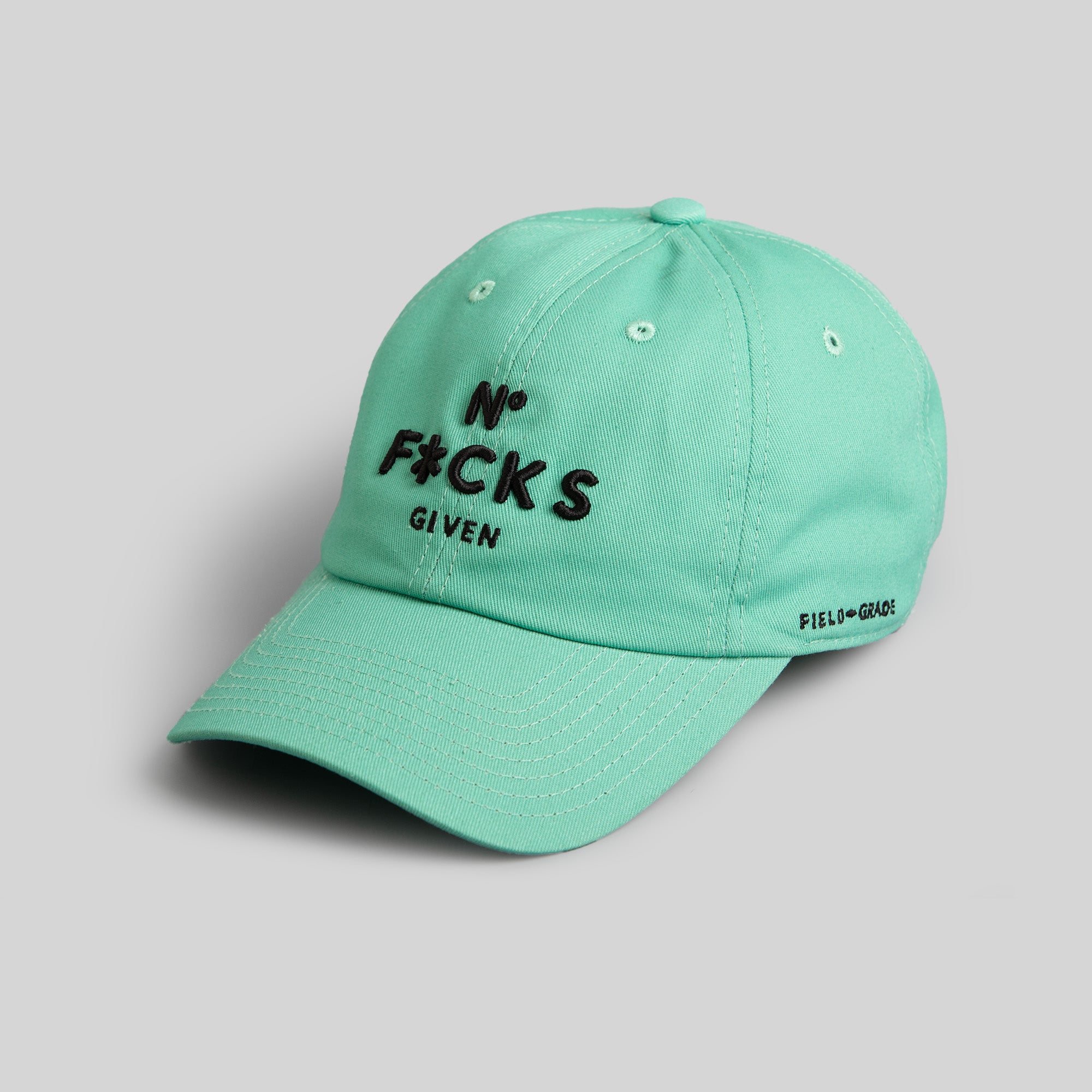 NO F*CKS GIVEN MINT RELAXED FIT HAT