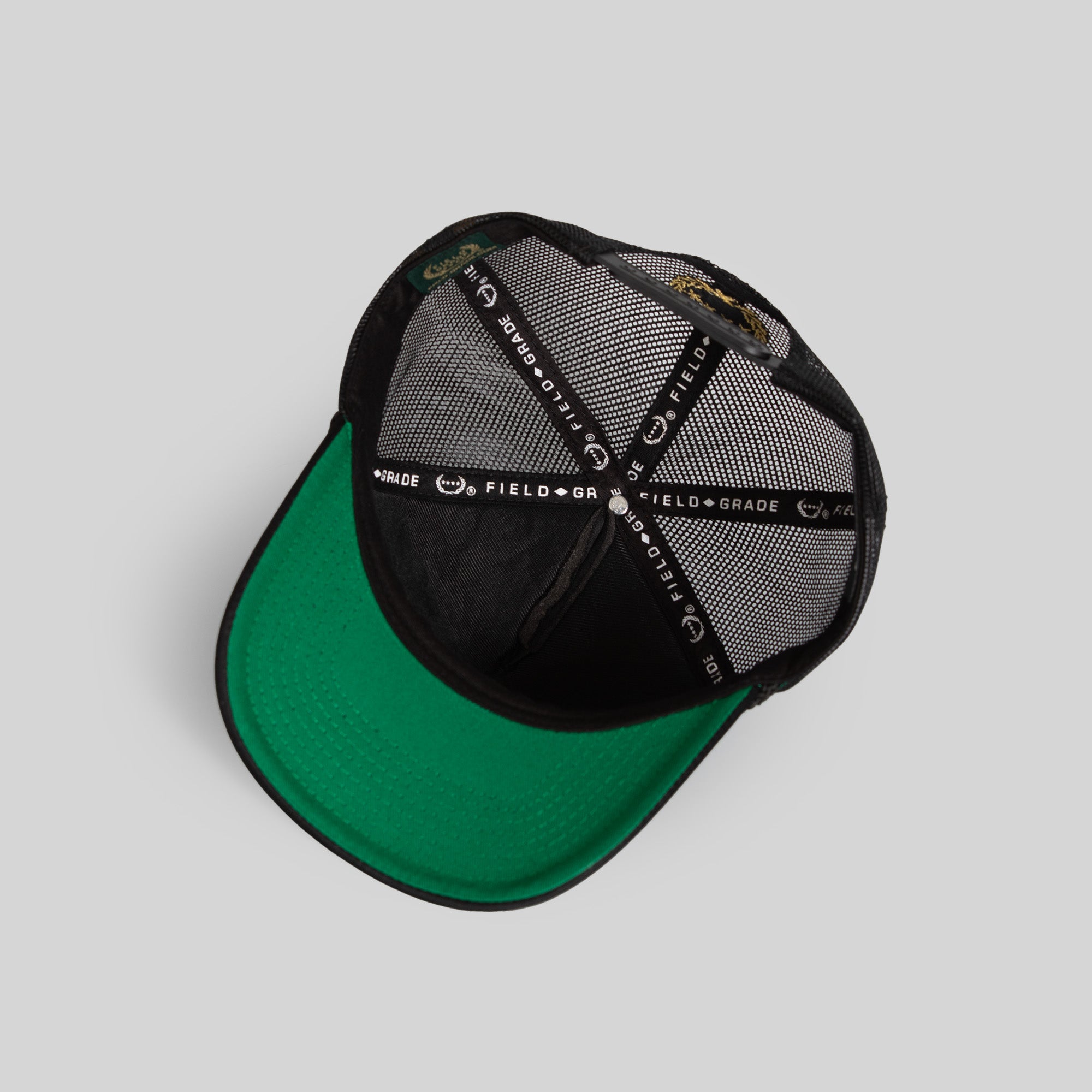 NO F*CKS GIVEN BLACK GOLD FOAM TRUCKER HAT