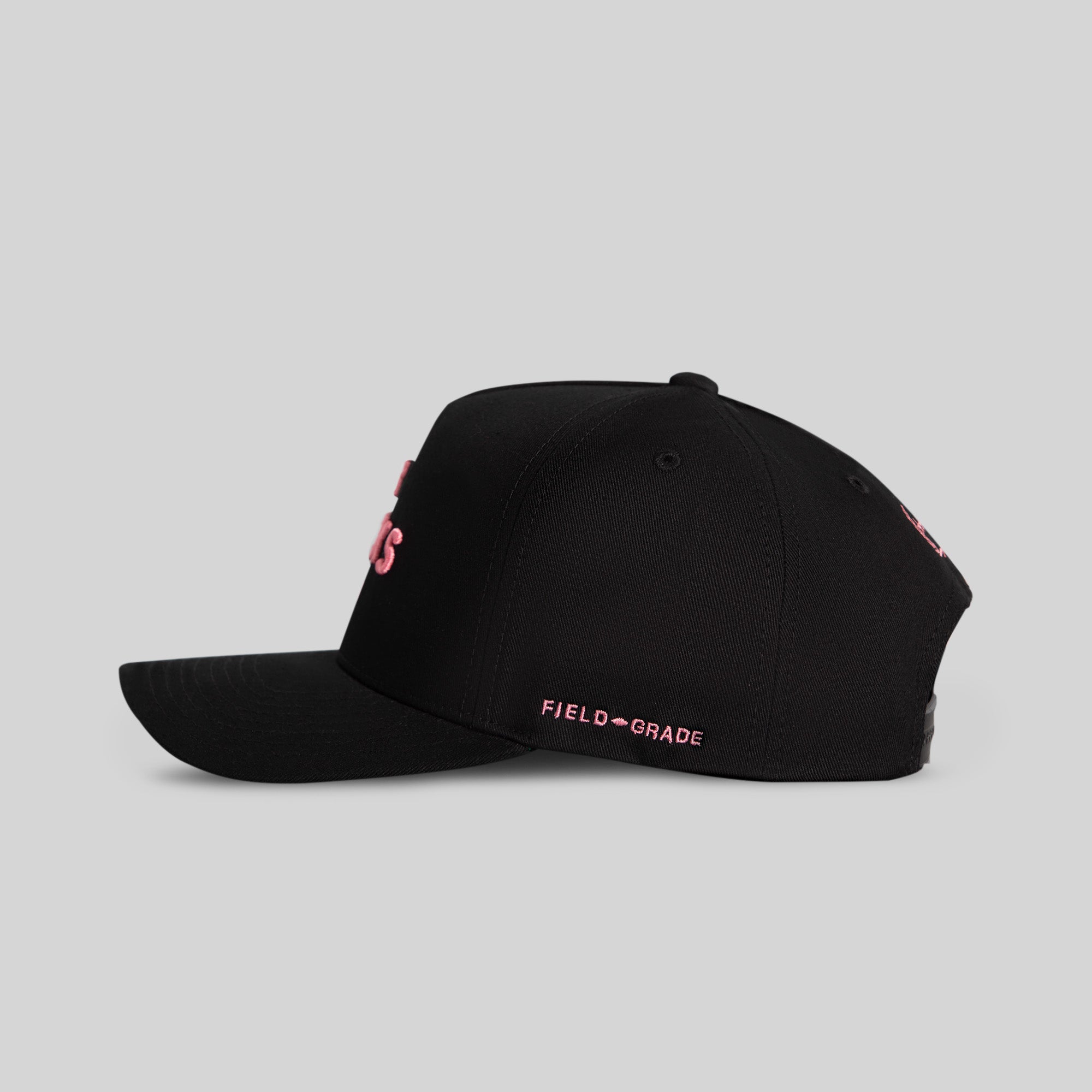 NO F*CKS GIVEN BLACK TWILL TRUCKER