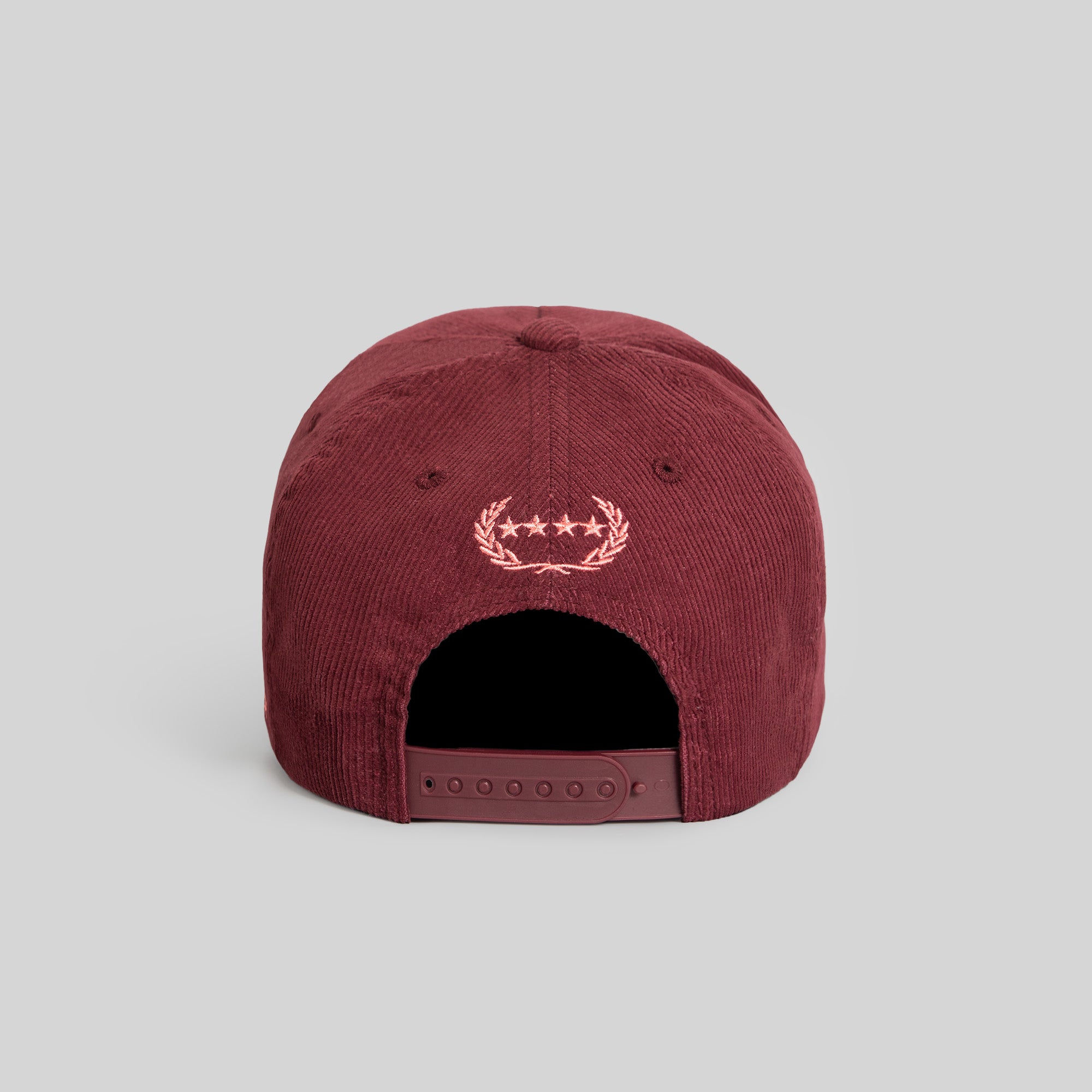 NO F*CKS GIVEN BORDEAUX PINK CORDUROY TRUCKER