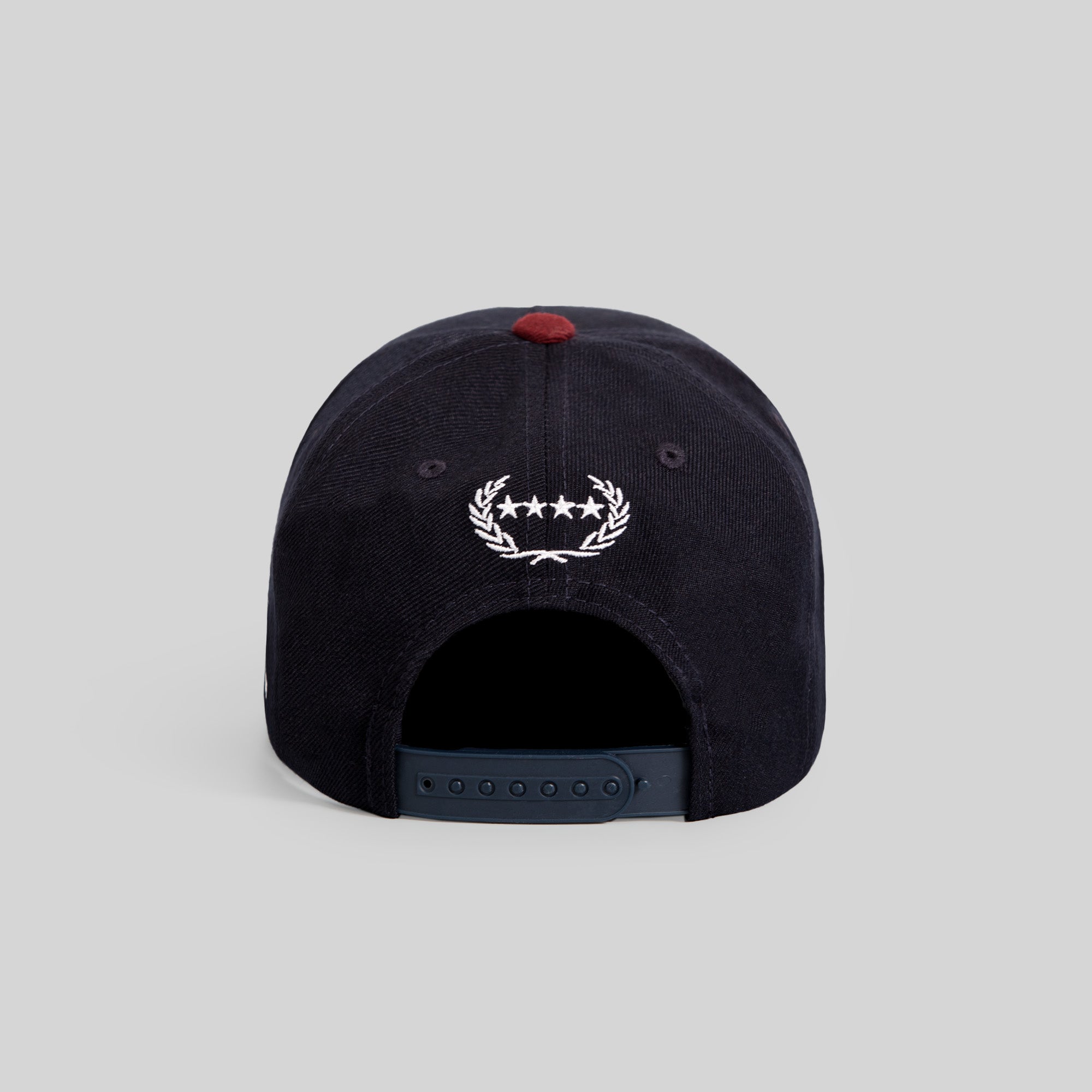 NO F*CKS GIVEN DEEP NAVY BORDEAUX TRUCKER HAT