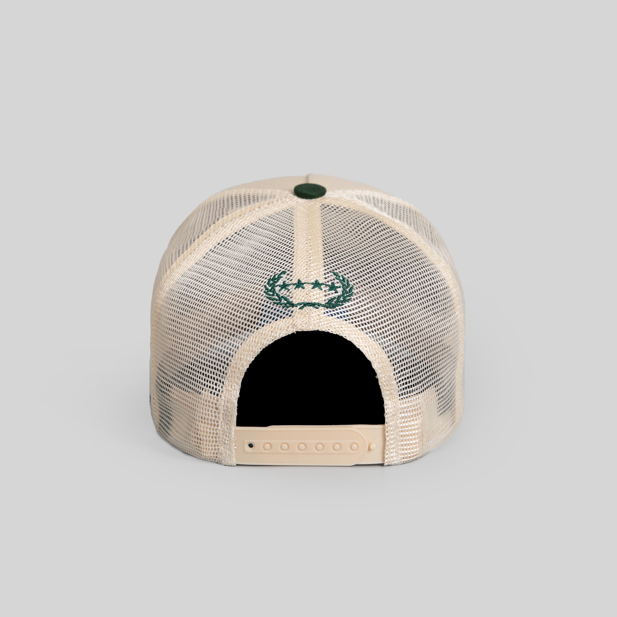 NO F*CKS GIVEN SAND FG GREEN TWILL MESH TRUCKER