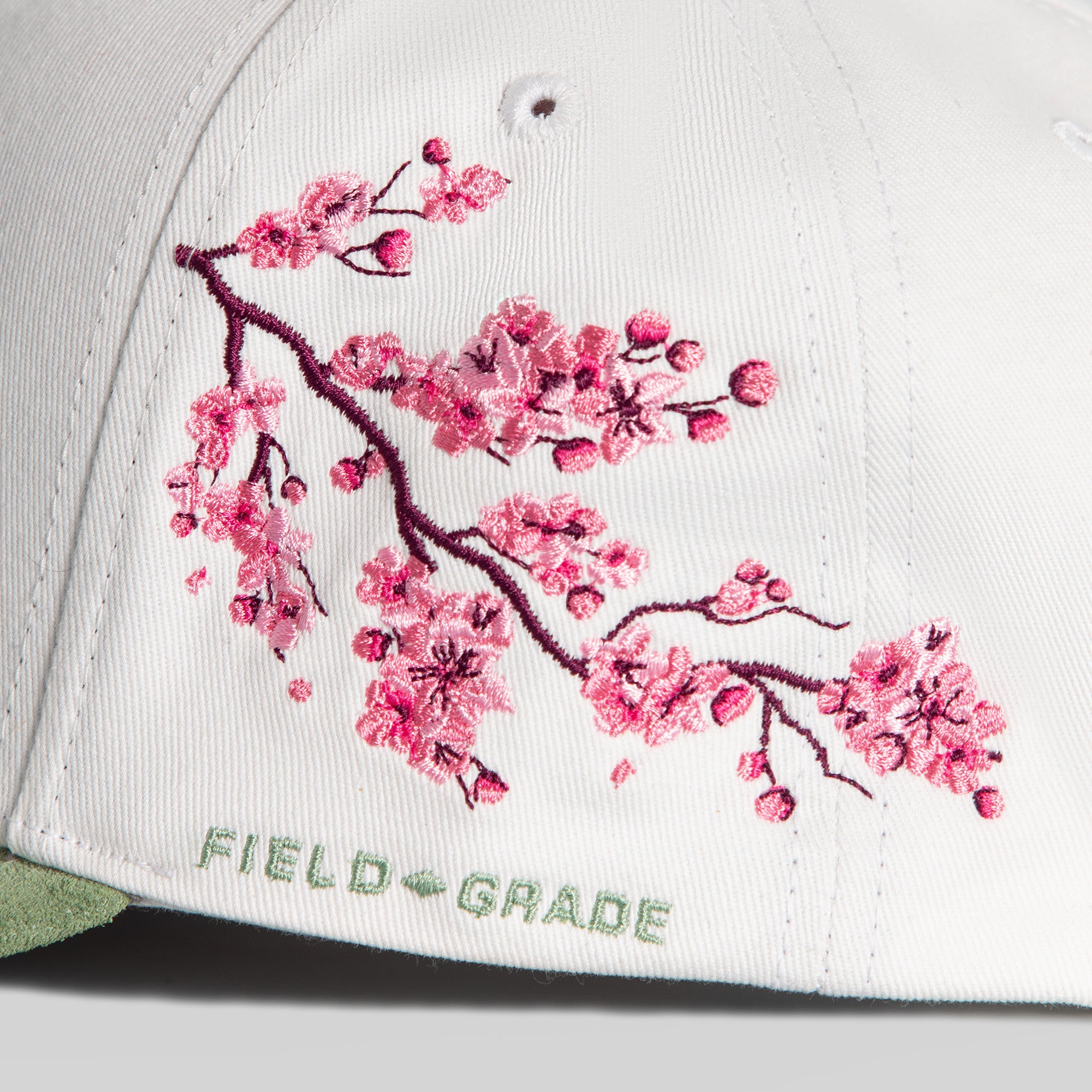 I'M NOT FOR EVERYBODY CHERRY BLOSSOM TWILL SUEDE TRUCKER