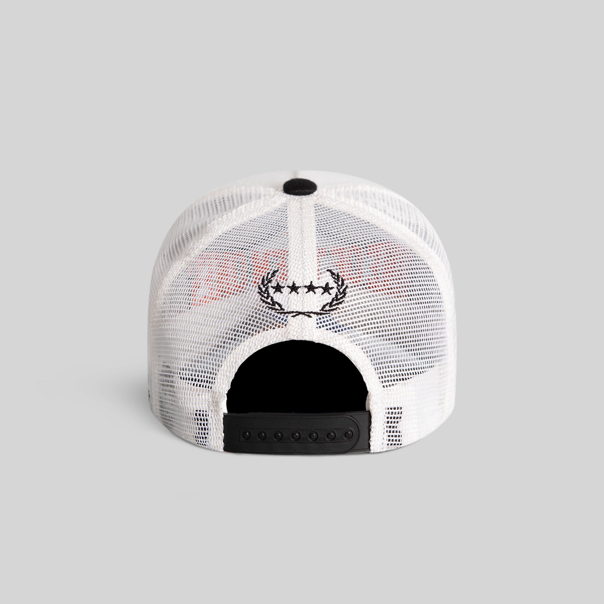 ONE OF THEM ONES SAND BLACK WOOL MESH TRUCKER