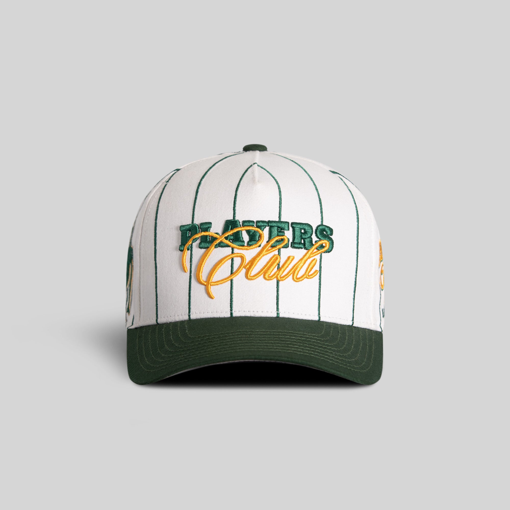 PLAYERS CLUB PINSTRIPE TWILL TRUCKER