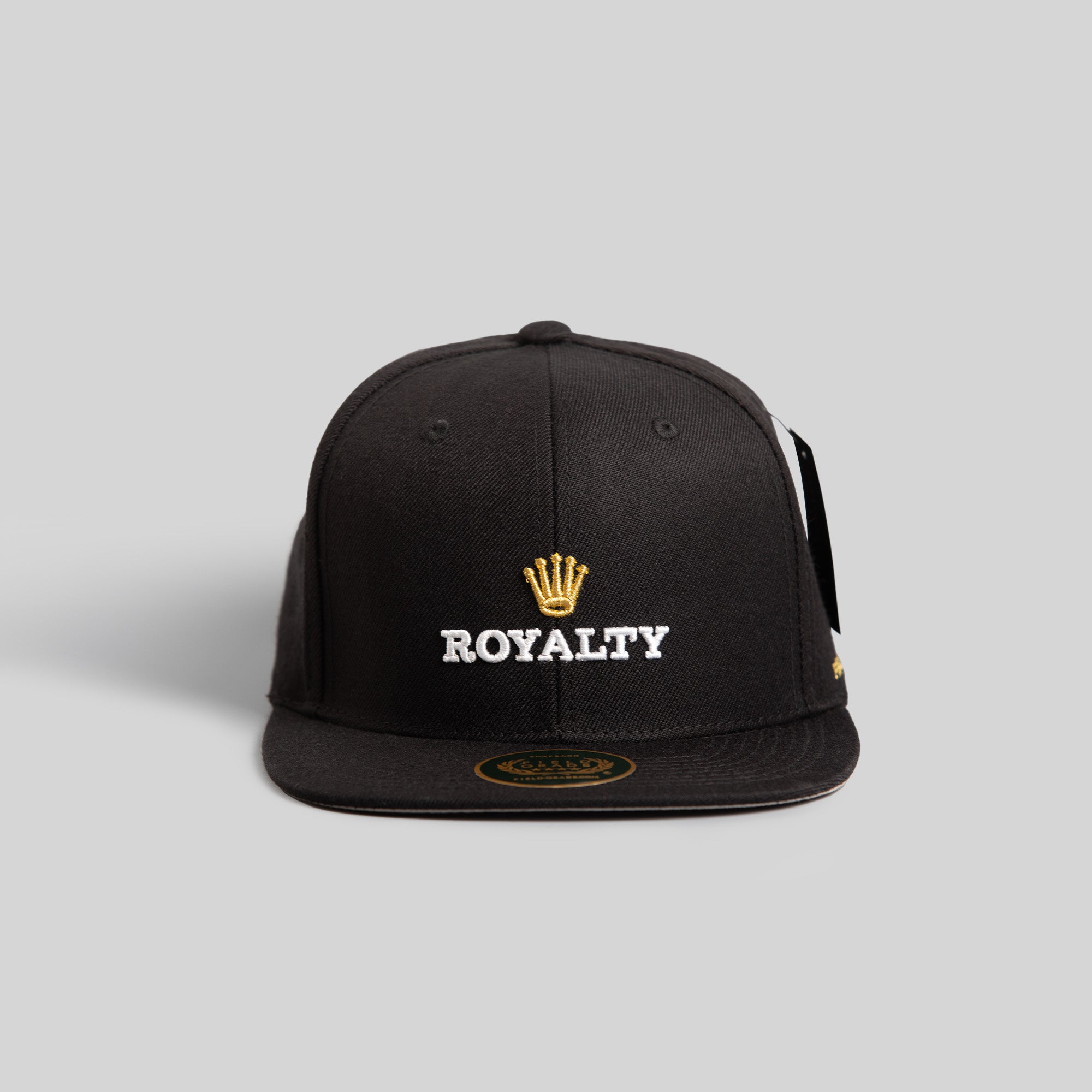 ROYALTY BLACK SNAPBACK HAT