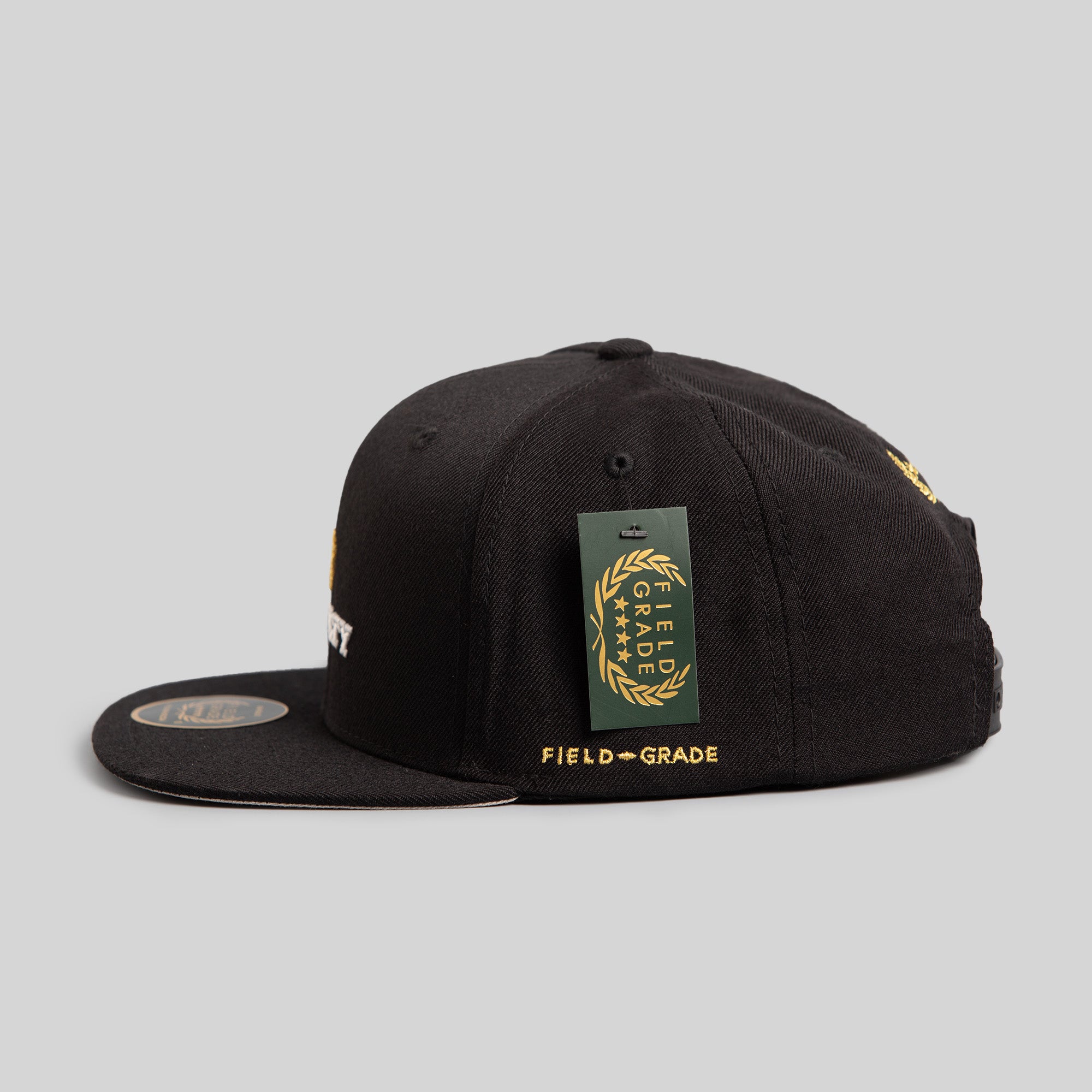 ROYALTY BLACK SNAPBACK HAT