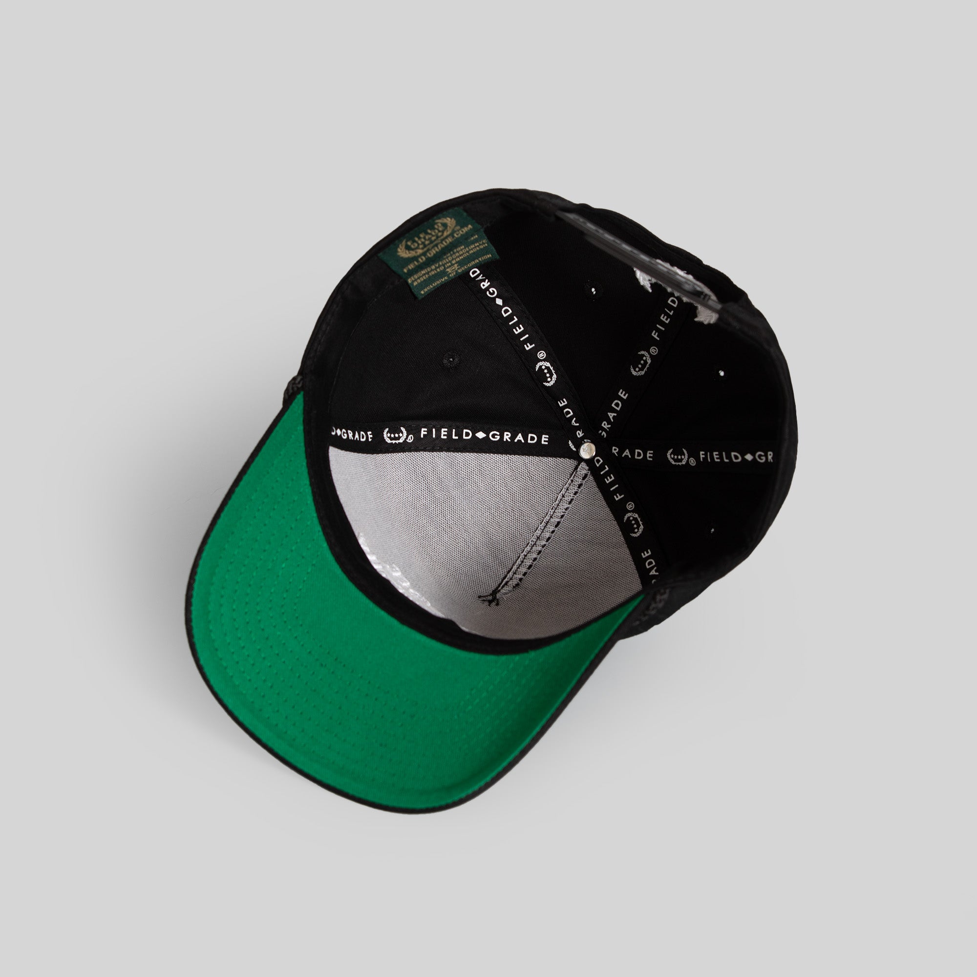 RESPECTFULLY BLACK TWILL TRUCKER HAT