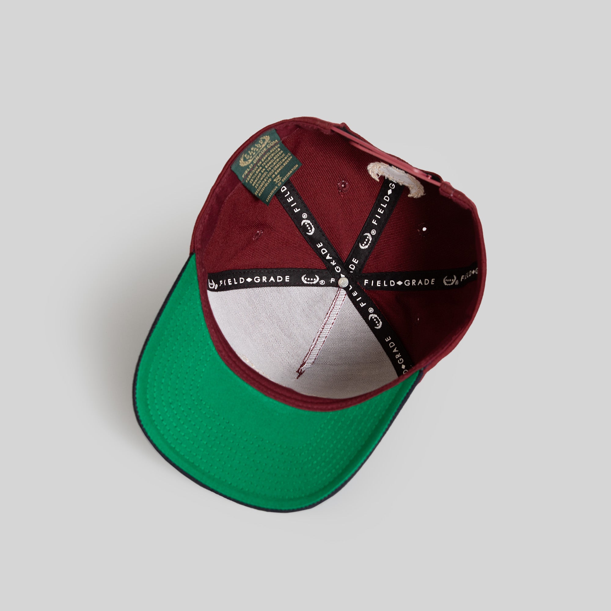 RESPECTFULLY BORDEAUX DEEP NAVY TRUCKER