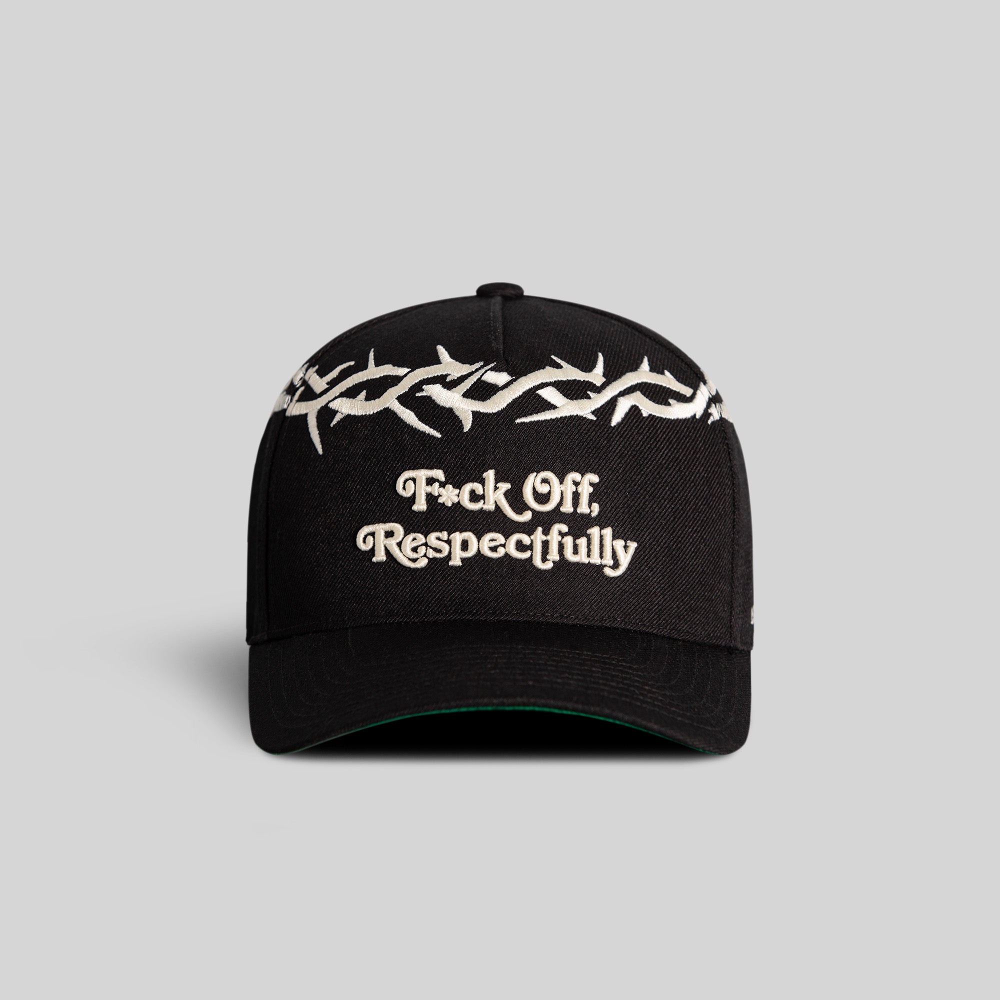 RESPECTFULLY CROWN OF THORNS WOOL TRUCKER