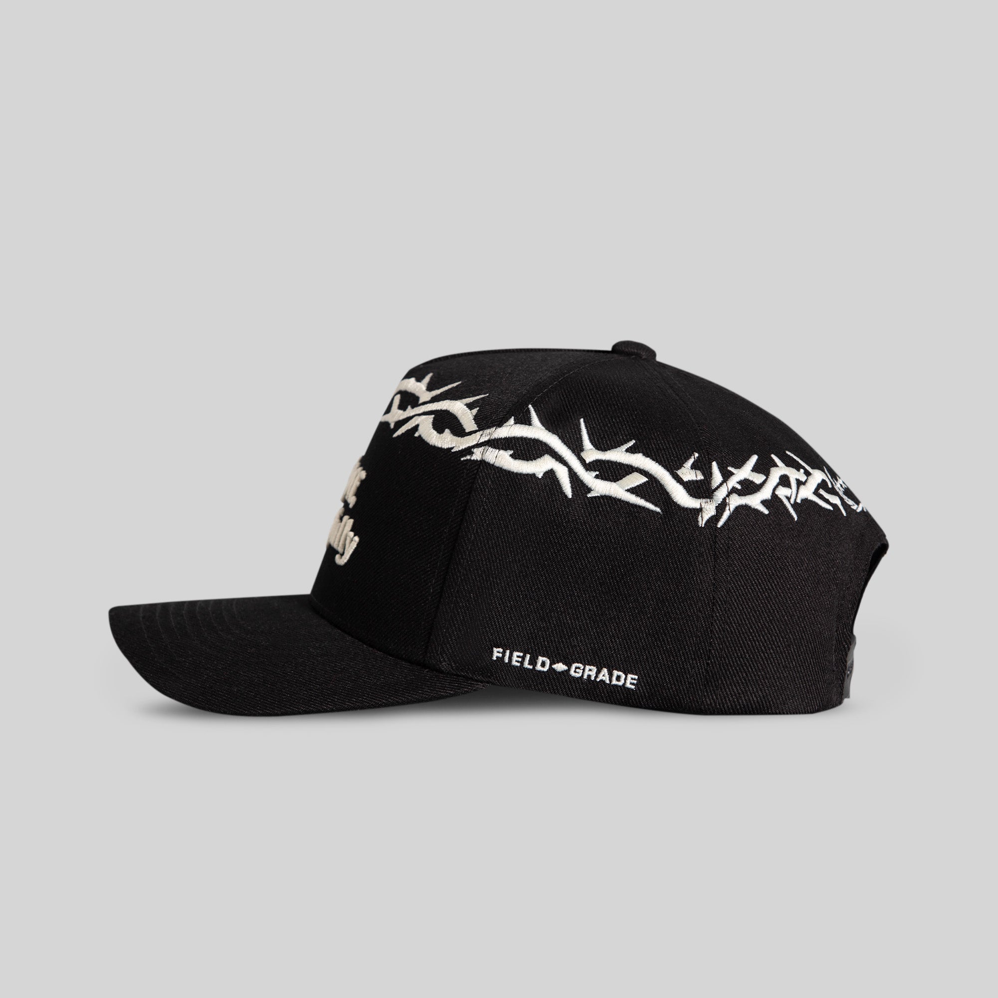 RESPECTFULLY CROWN OF THORNS WOOL TRUCKER