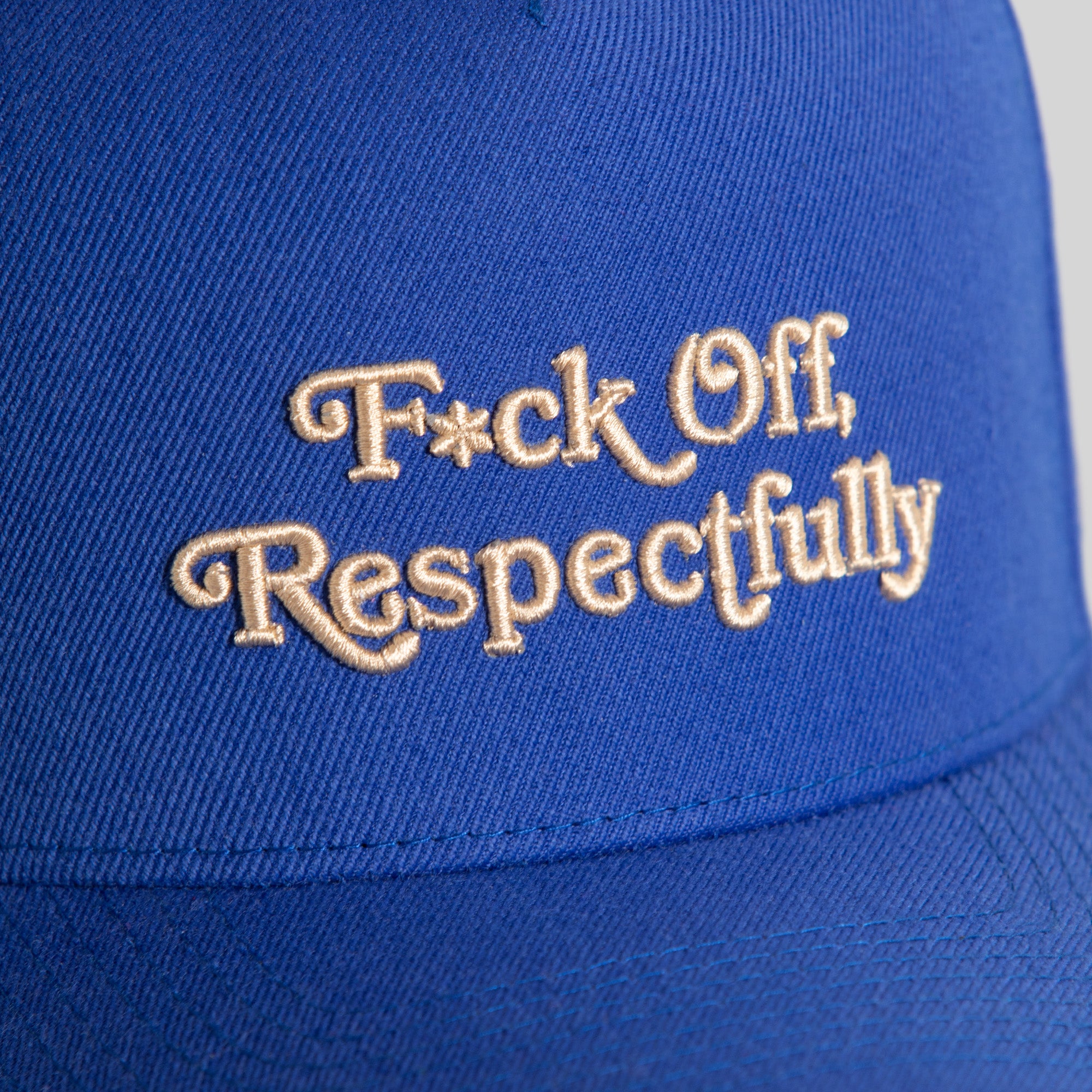 RESPECTFULLY SAILOR GAME ROYAL WOOL TRUCKER