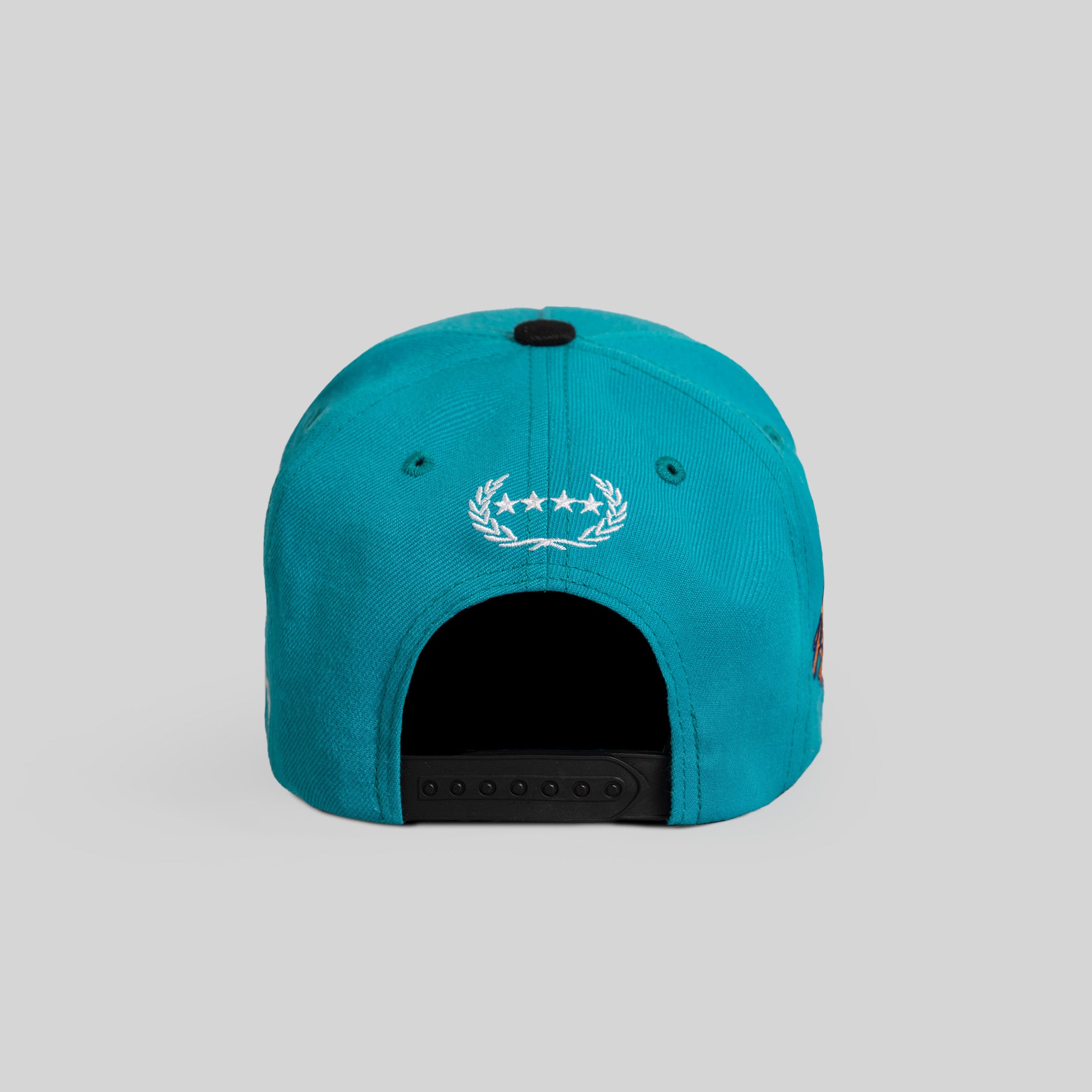 RESPECTFULLY TEAL BLACK TRUCKER
