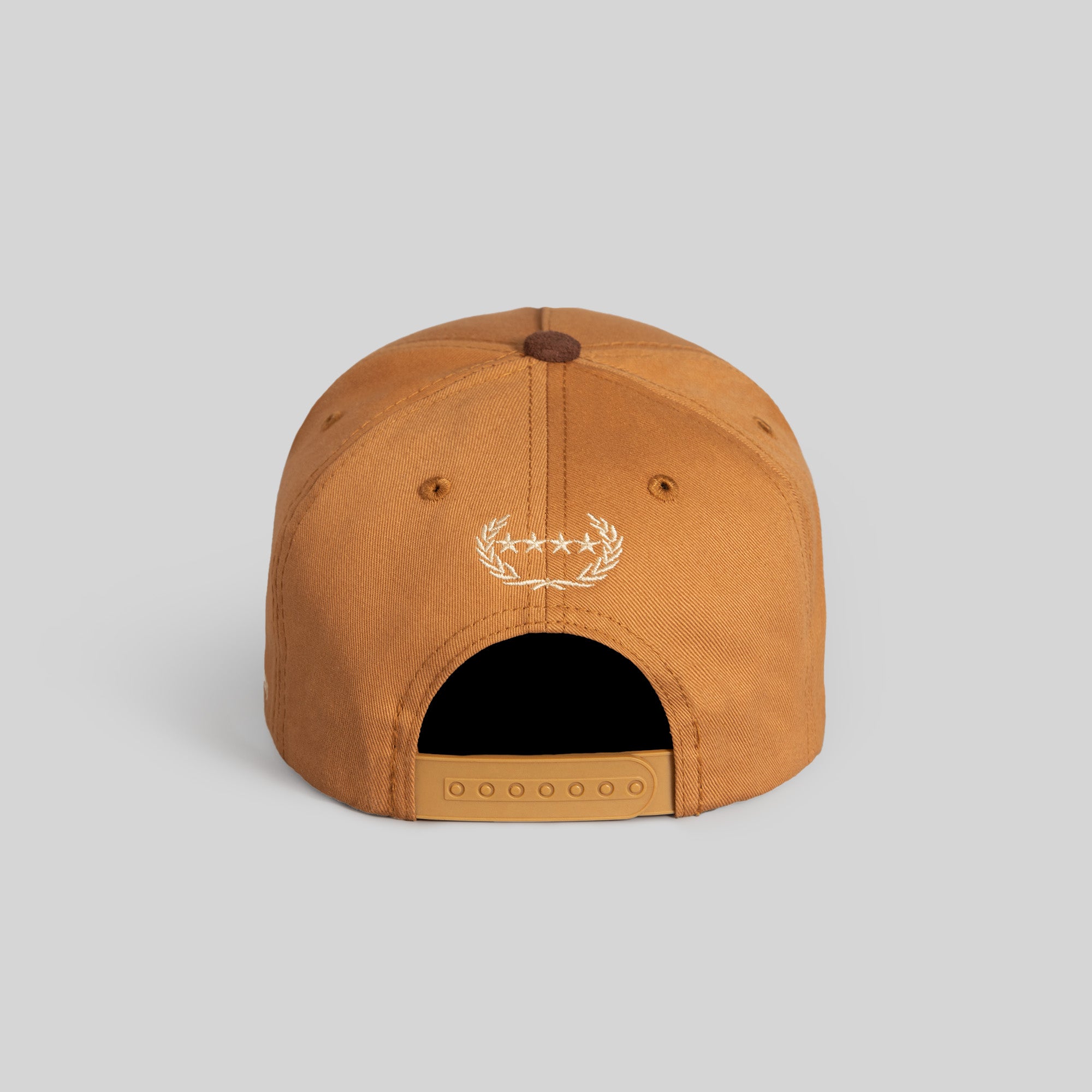 RESPECTFULLY WHEAT MOCHA TWILL SUEDE TRUCKER