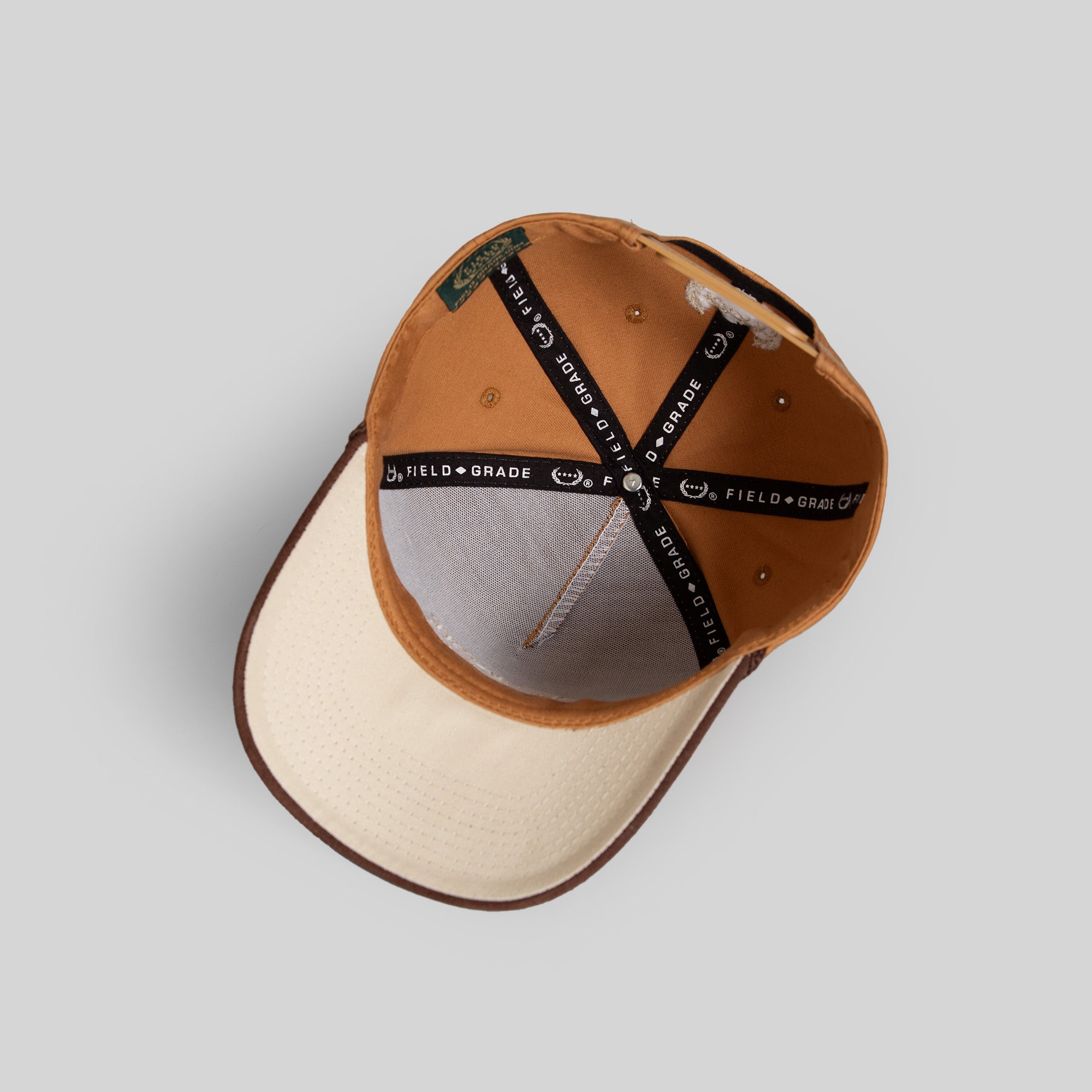 RESPECTFULLY WHEAT MOCHA TWILL SUEDE TRUCKER